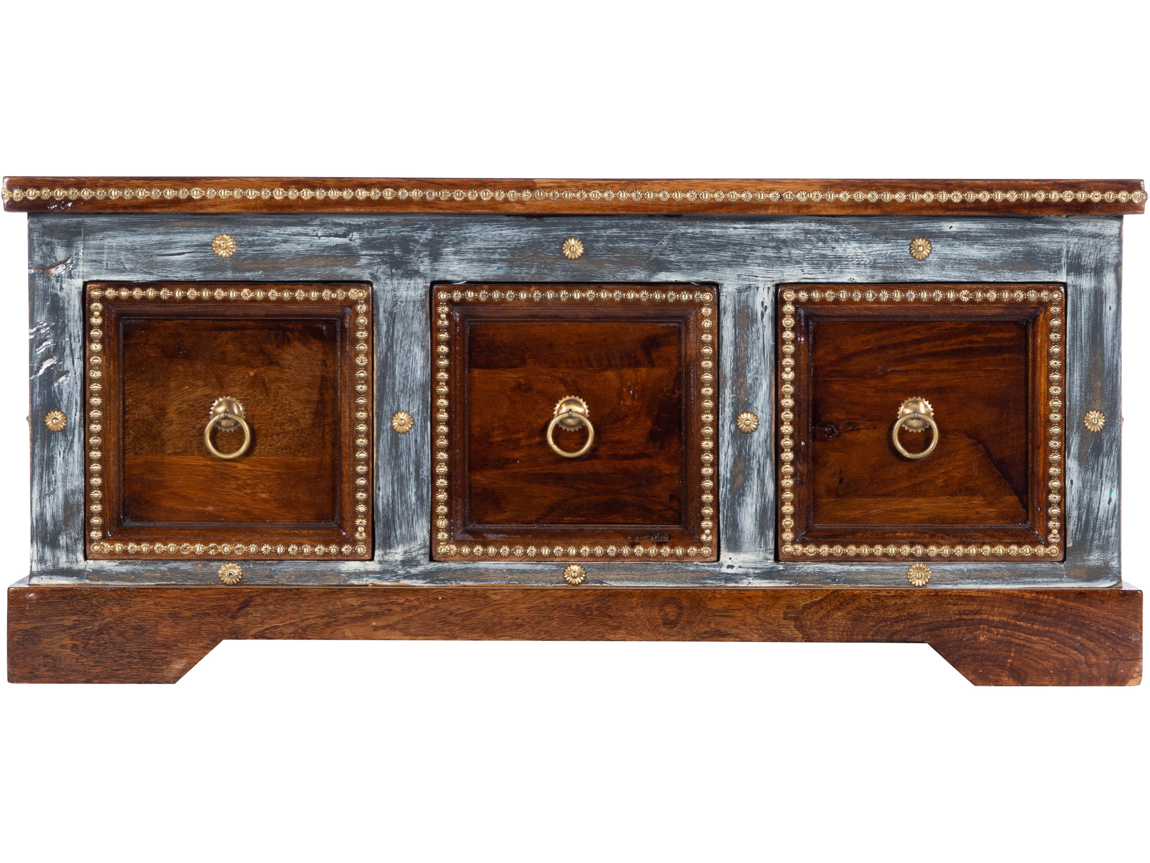 Butler Tennor Rectangular Wood Artifacts Coffee Table