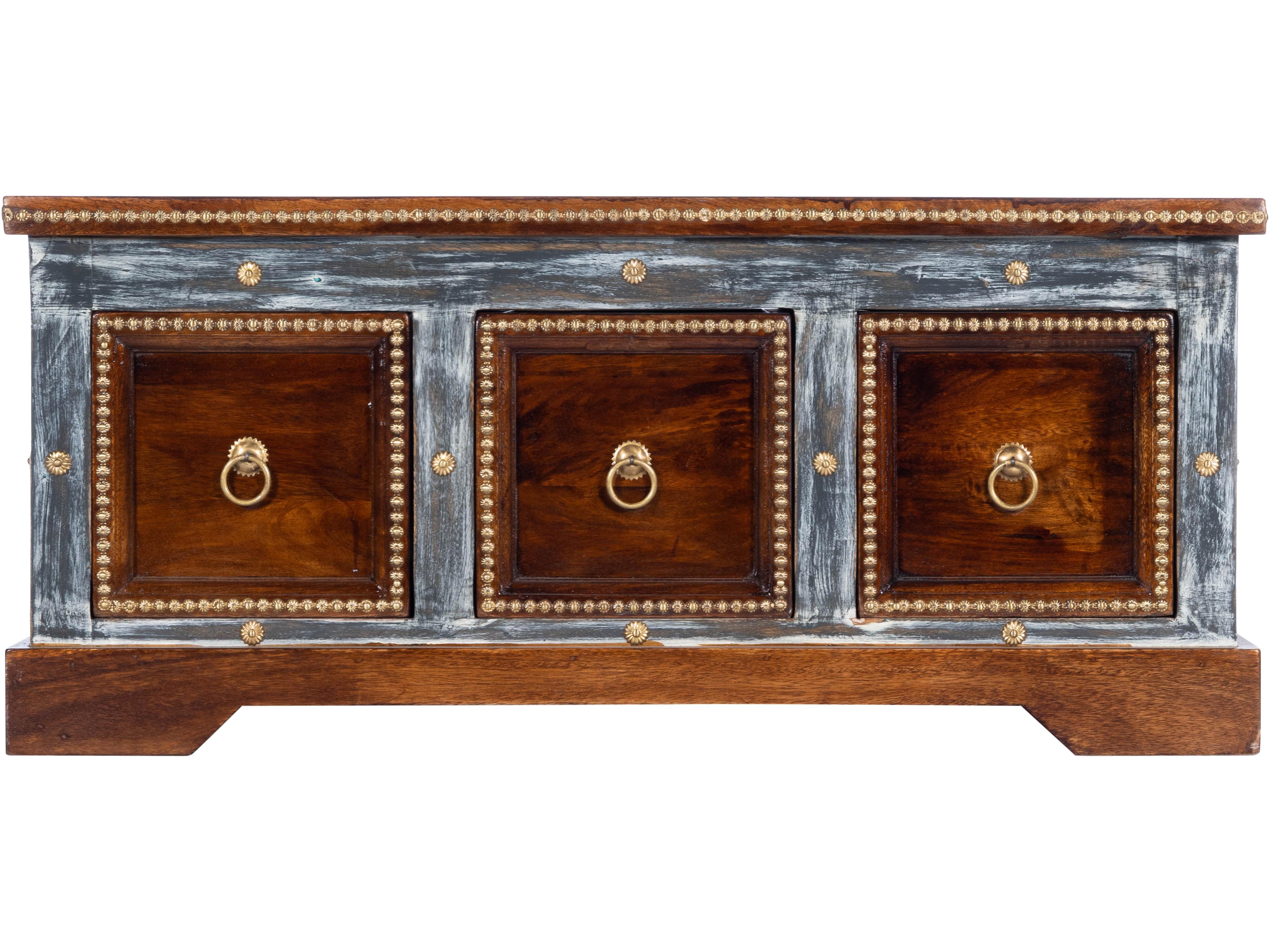 Butler Tennor Rectangular Wood Artifacts Coffee Table