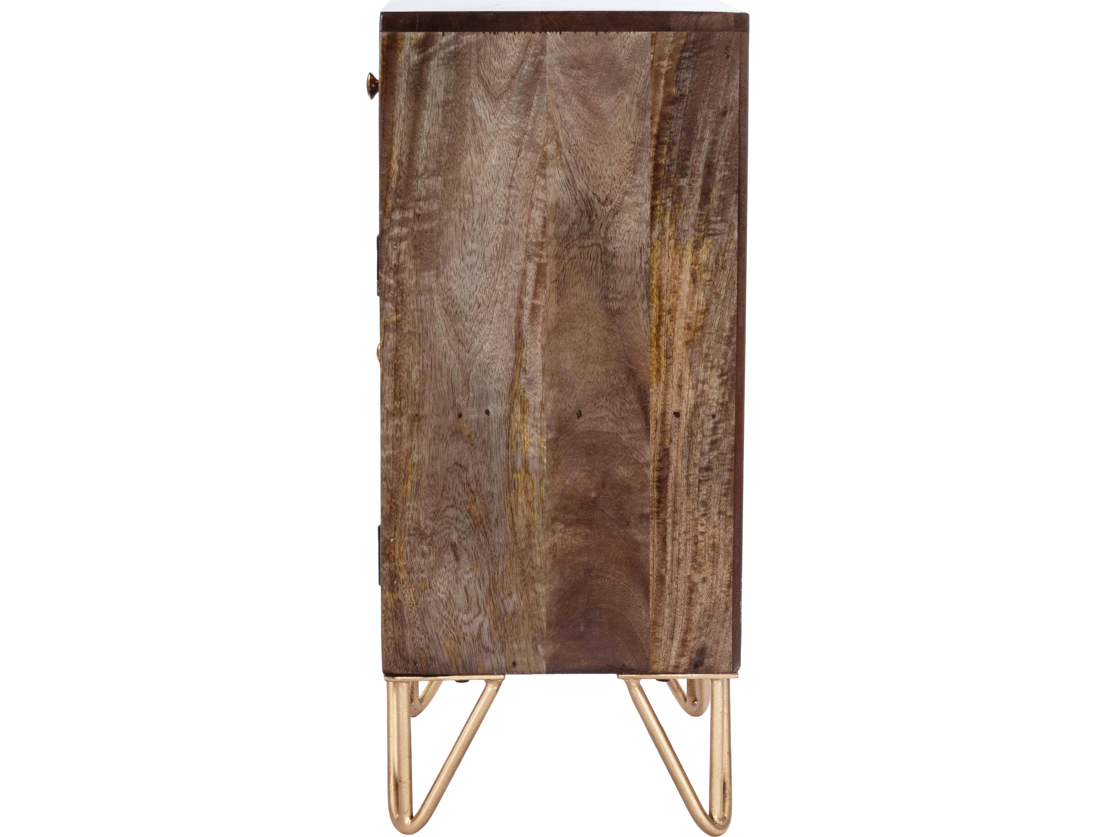 Butler Alda Brown Mango Wood Accent Cabinet