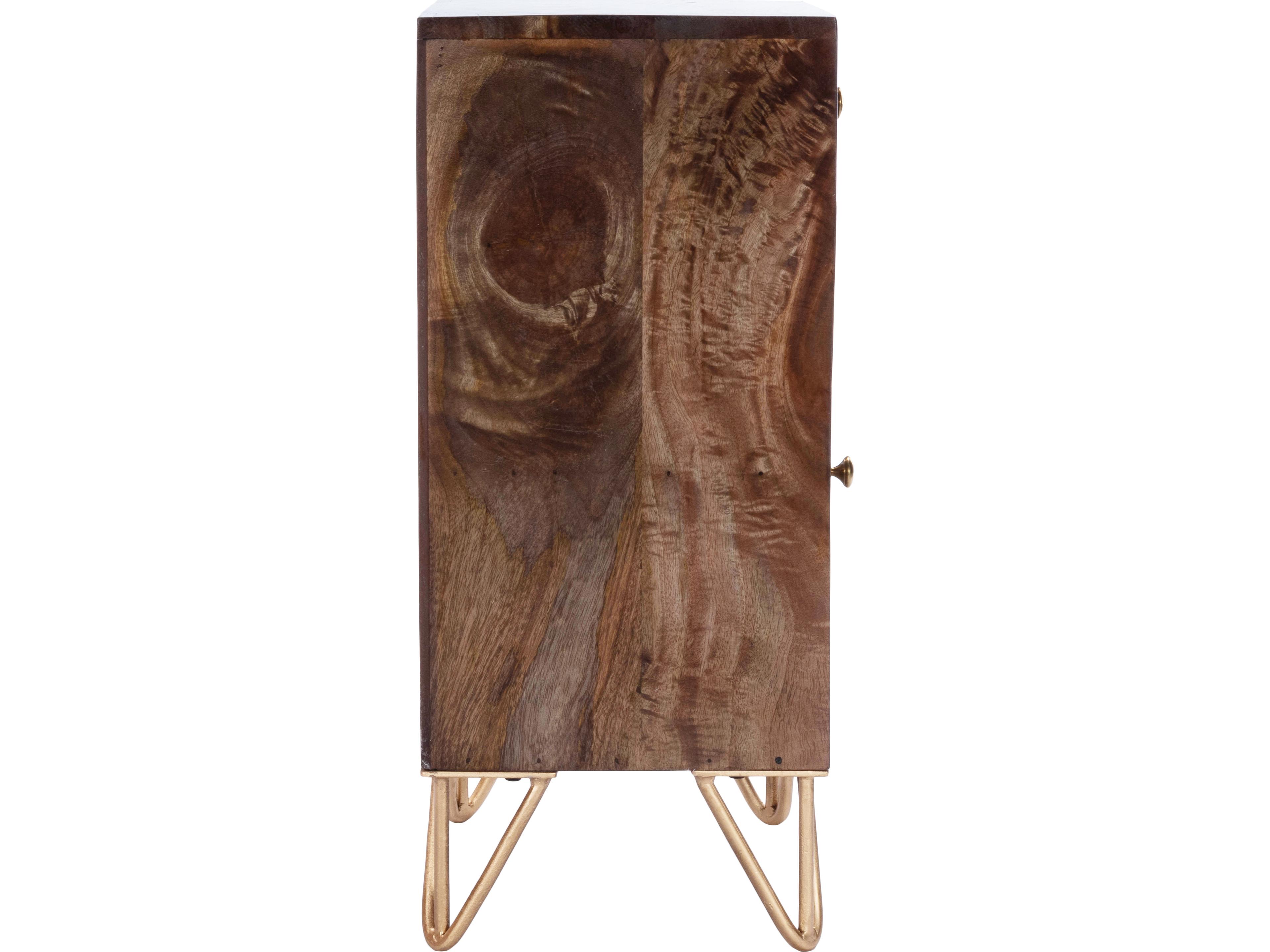 Butler Alda Brown Mango Wood Accent Cabinet