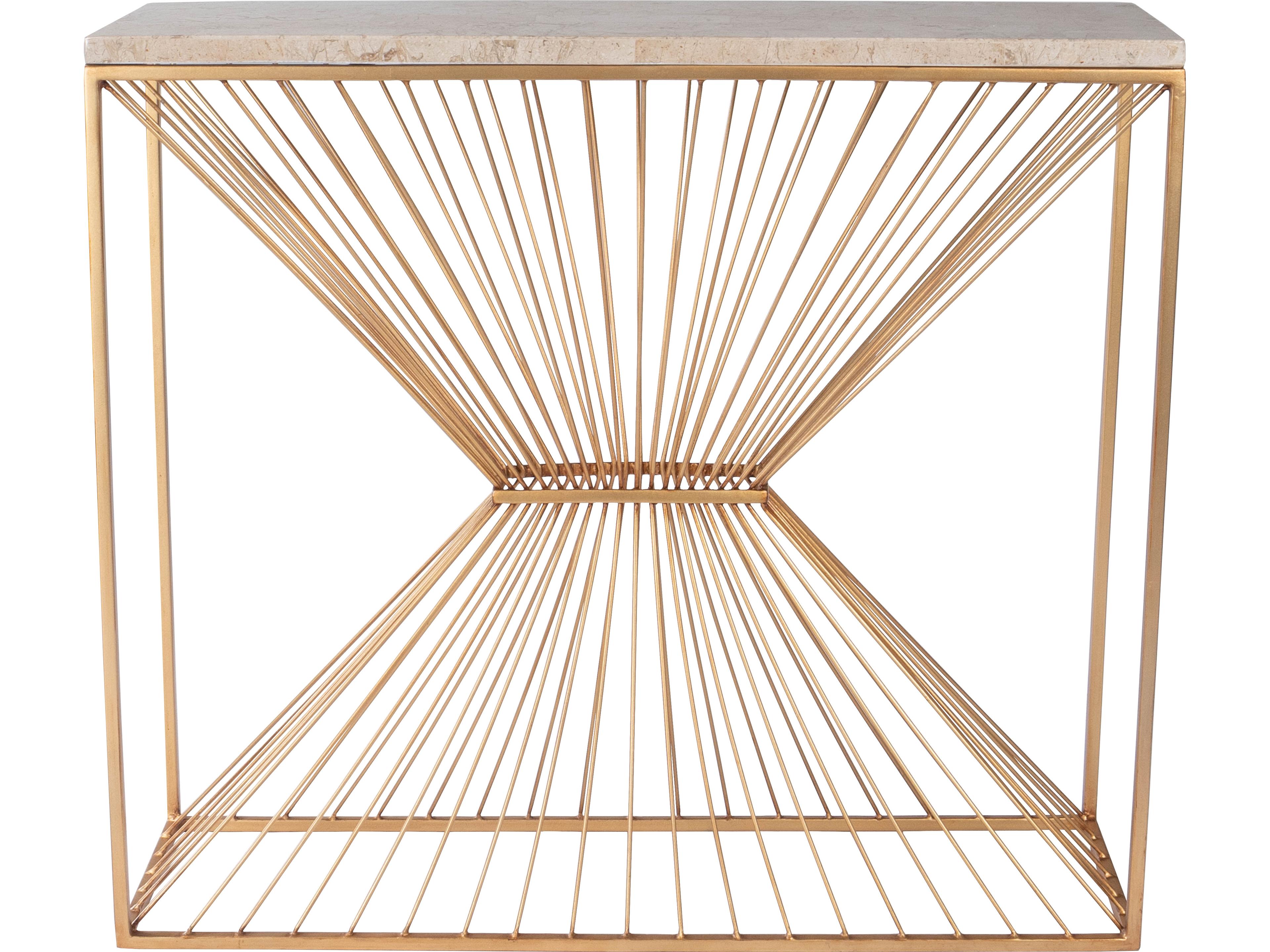 Butler Cosmo Rectangular Stone Console Table