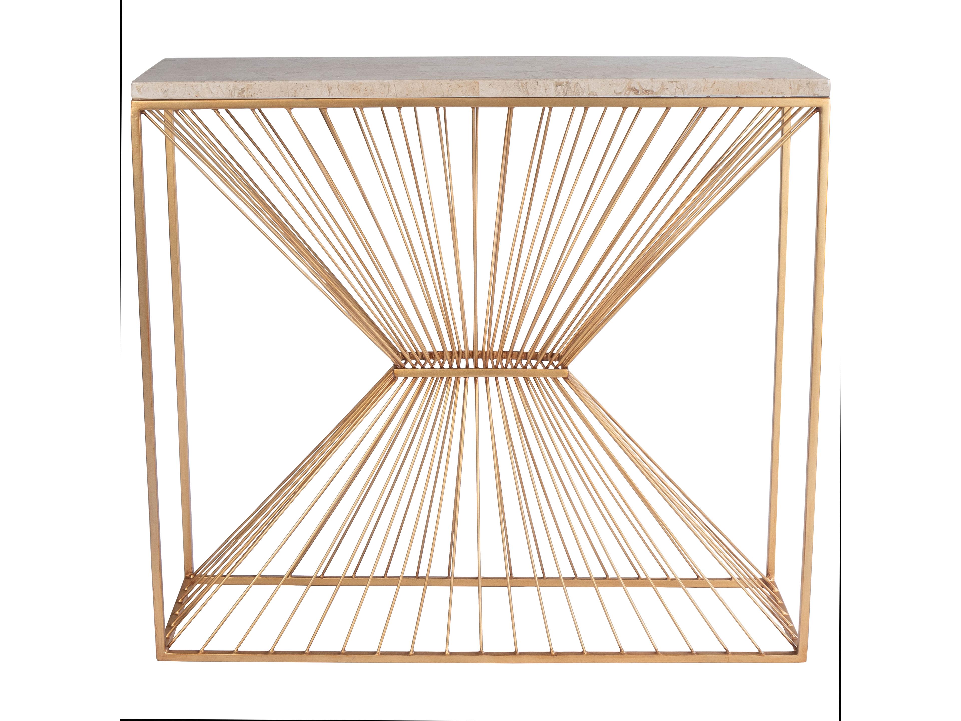 Butler Cosmo Rectangular Stone Console Table