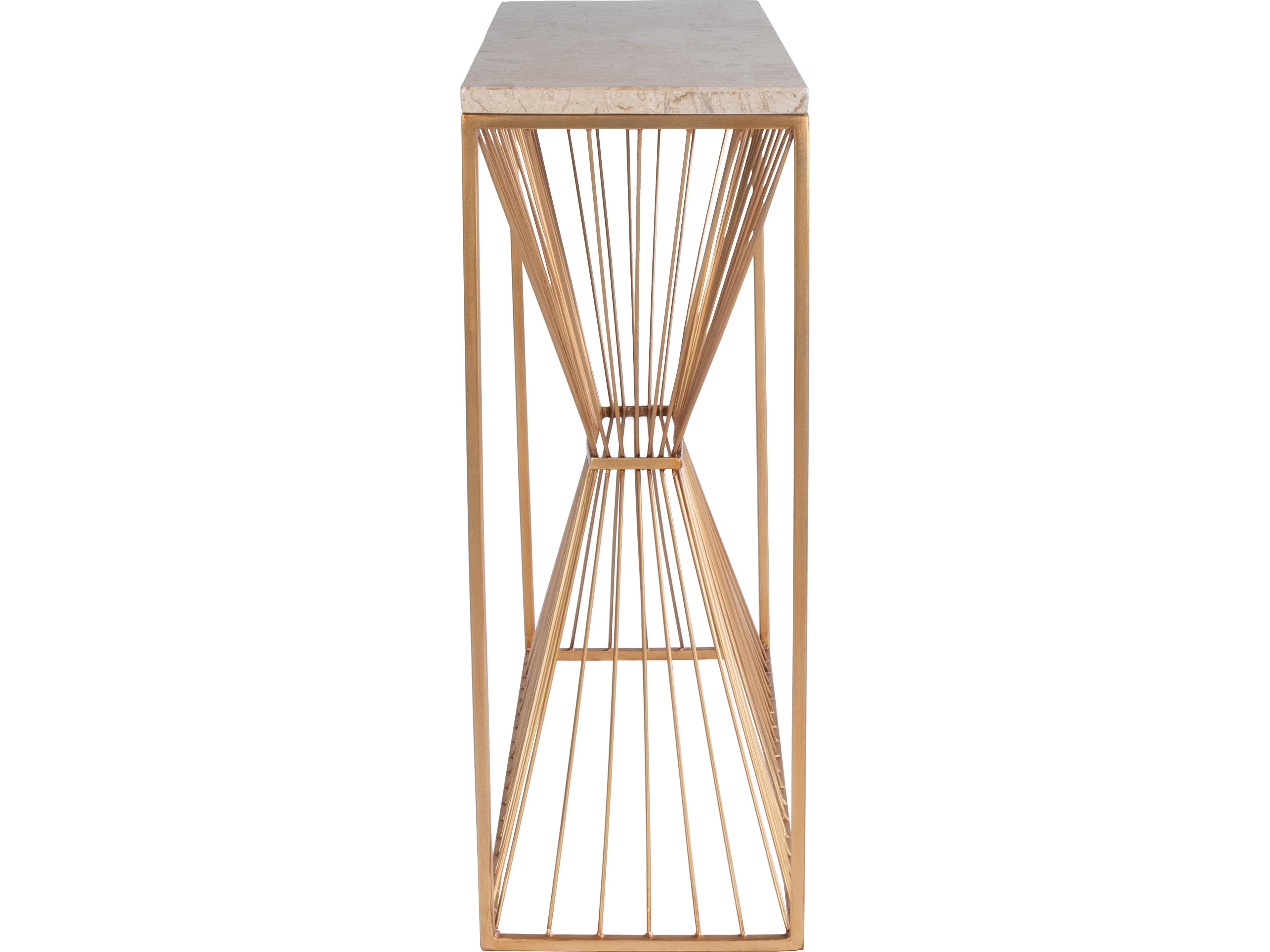 Butler Cosmo Rectangular Stone Console Table