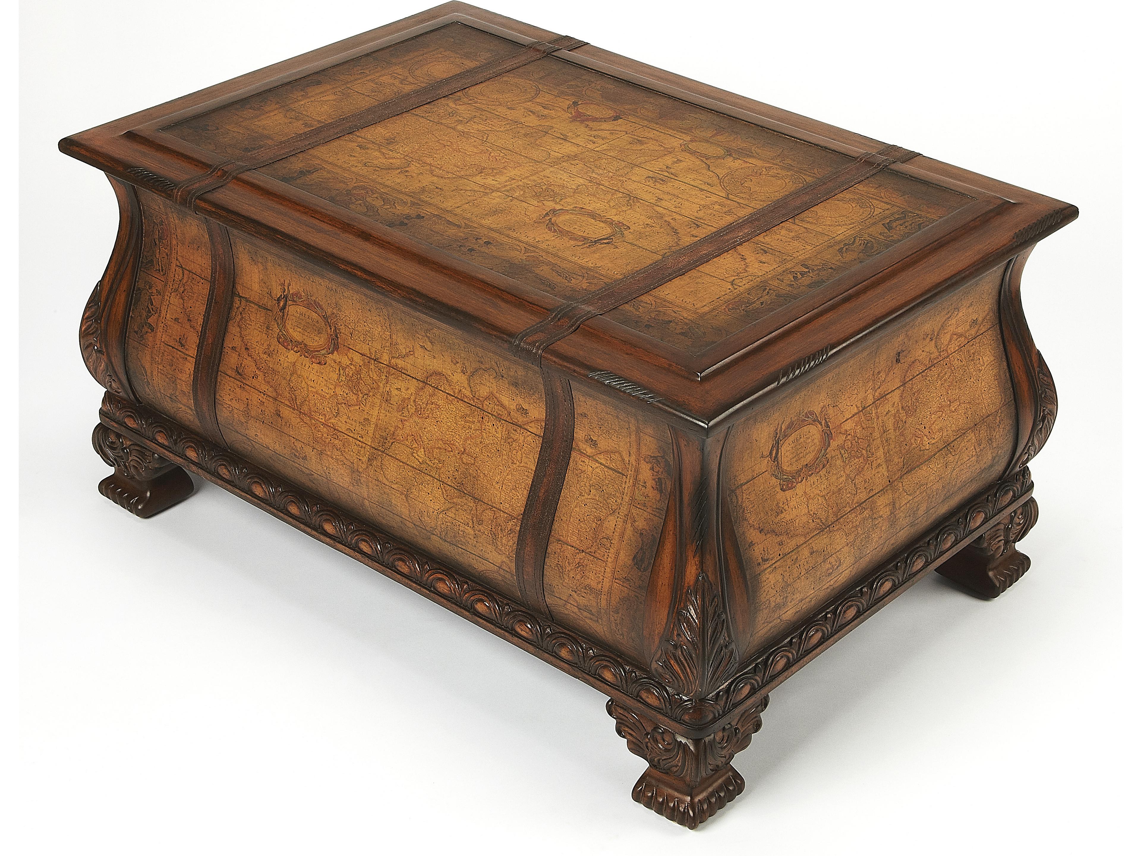 Butler Vasco Rectangular Wood Heritage Coffee Table