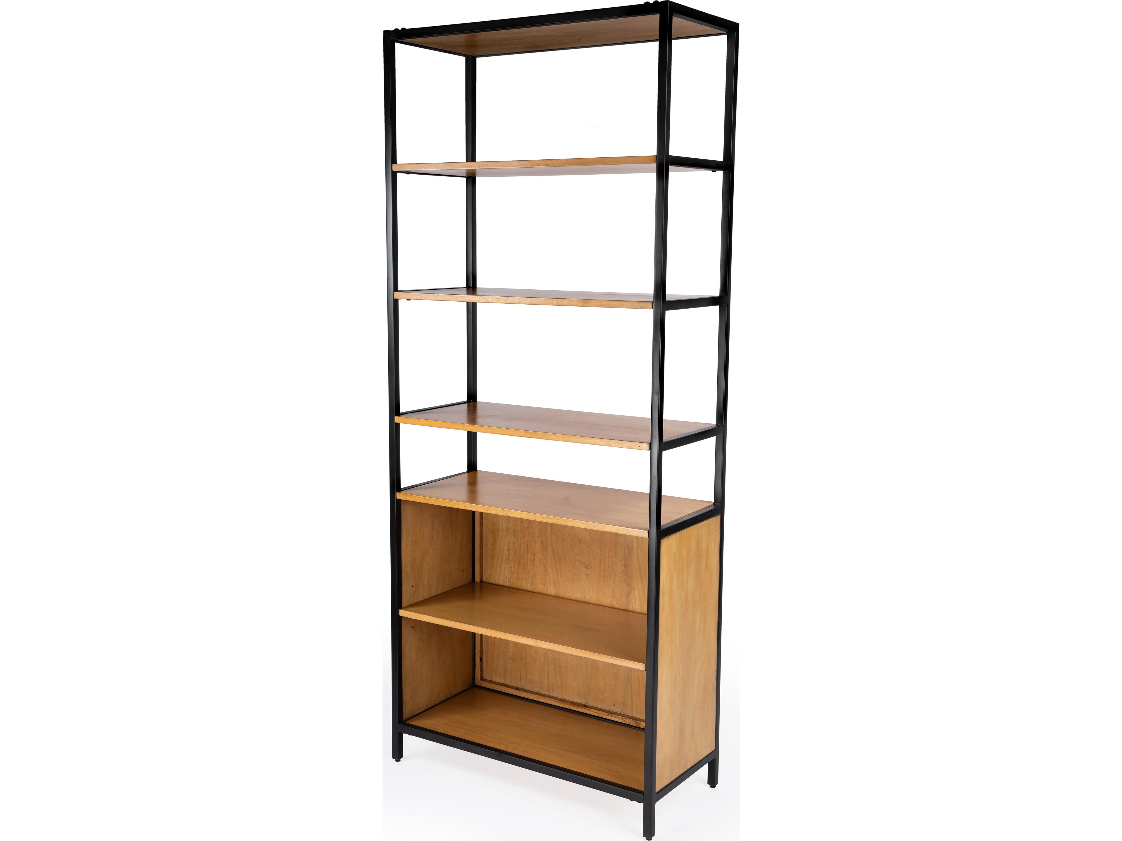 Hans Natural Rustic Bookcase