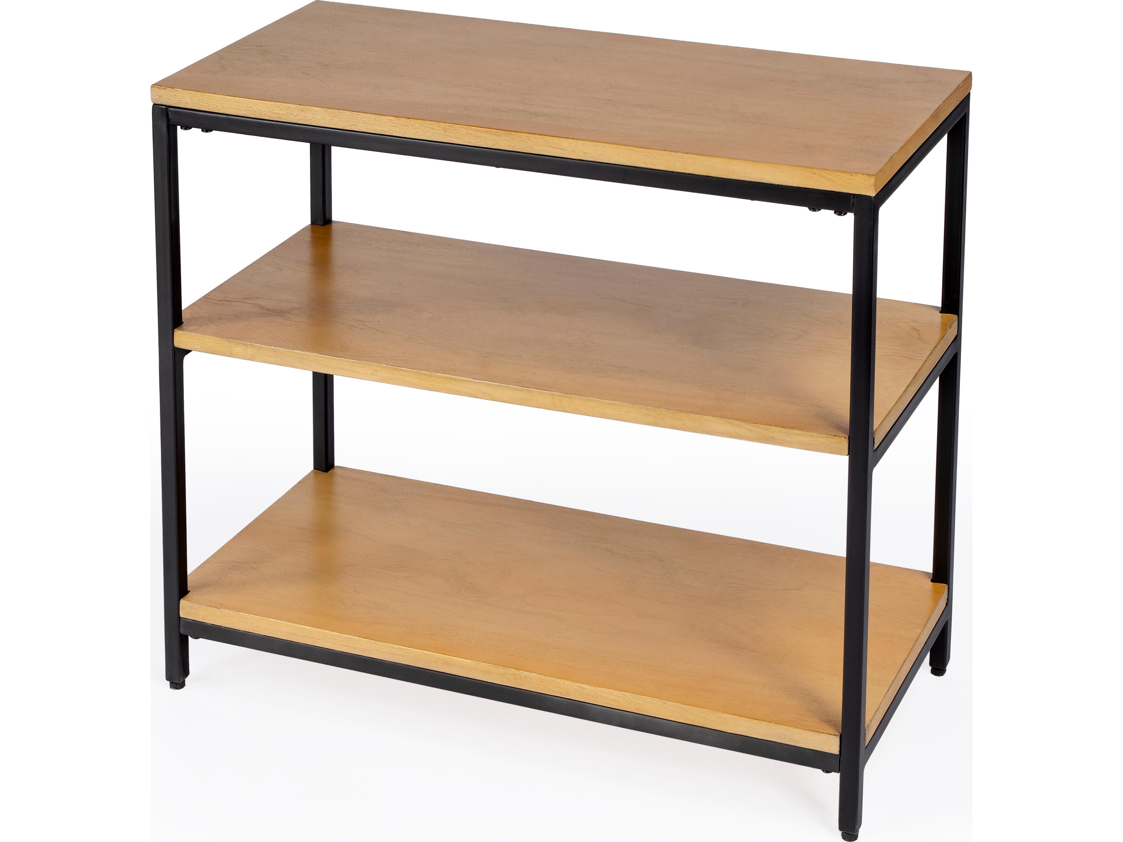 Hans Natural Rustic Bookcase