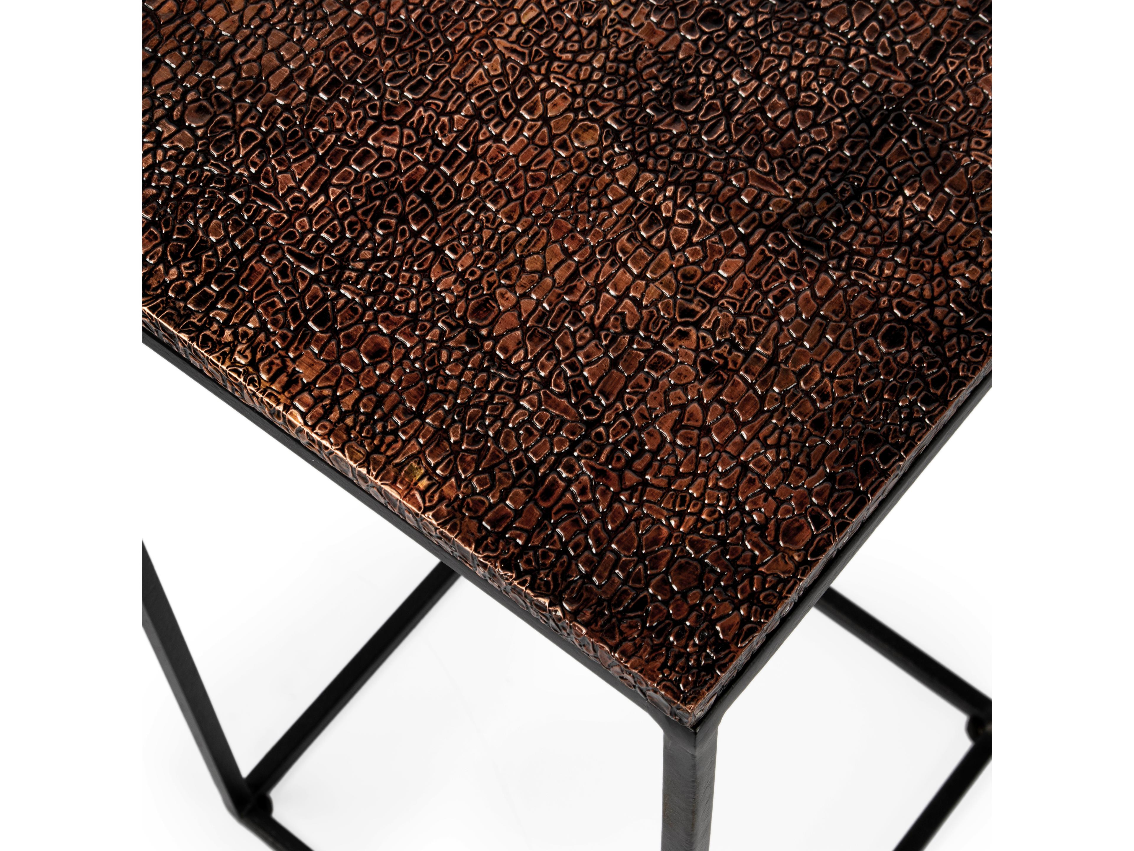 Butler Lacrossa Square Metalworks End Table