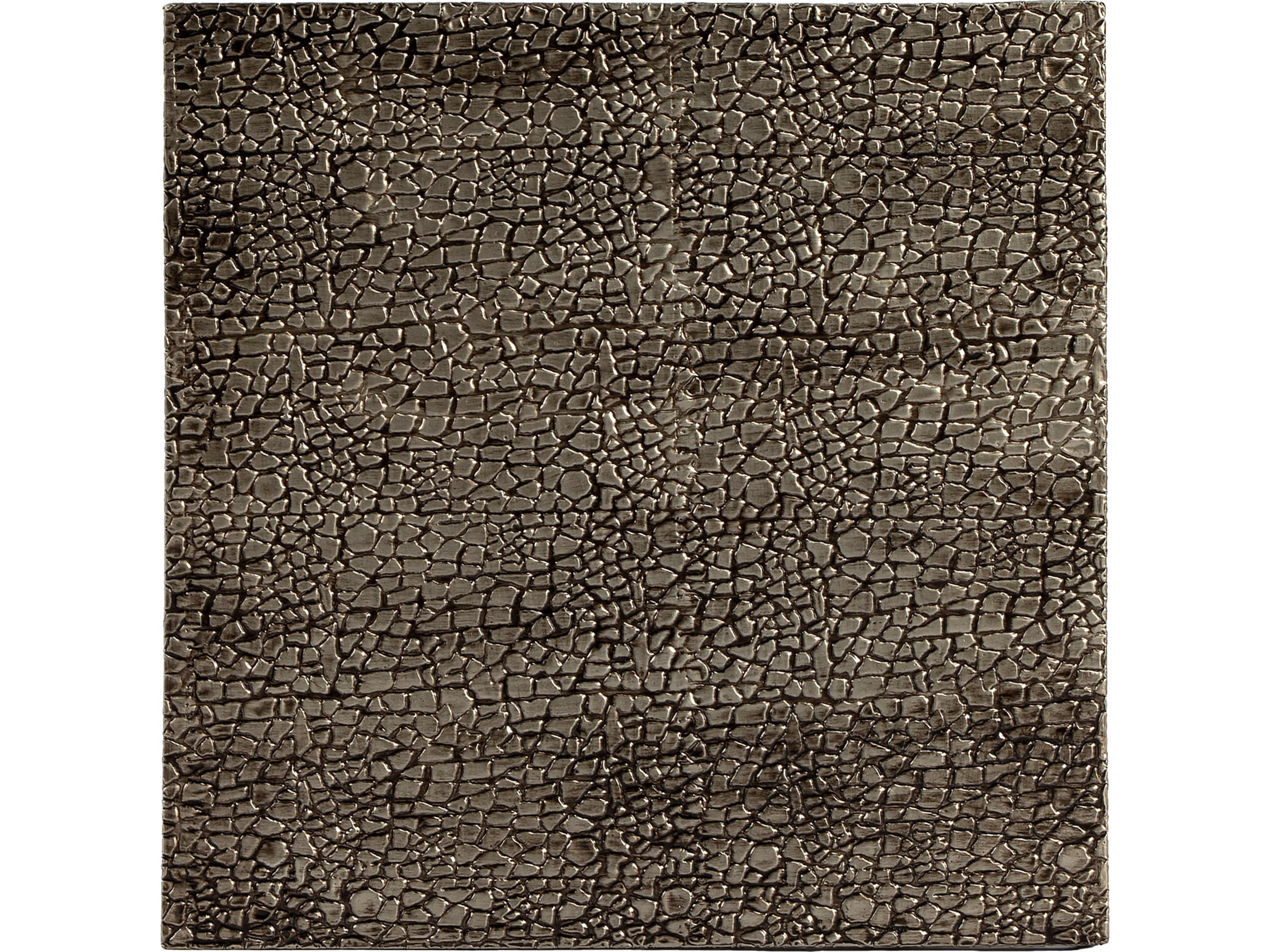 Butler Lacrossa Square Metal Nickel End Table