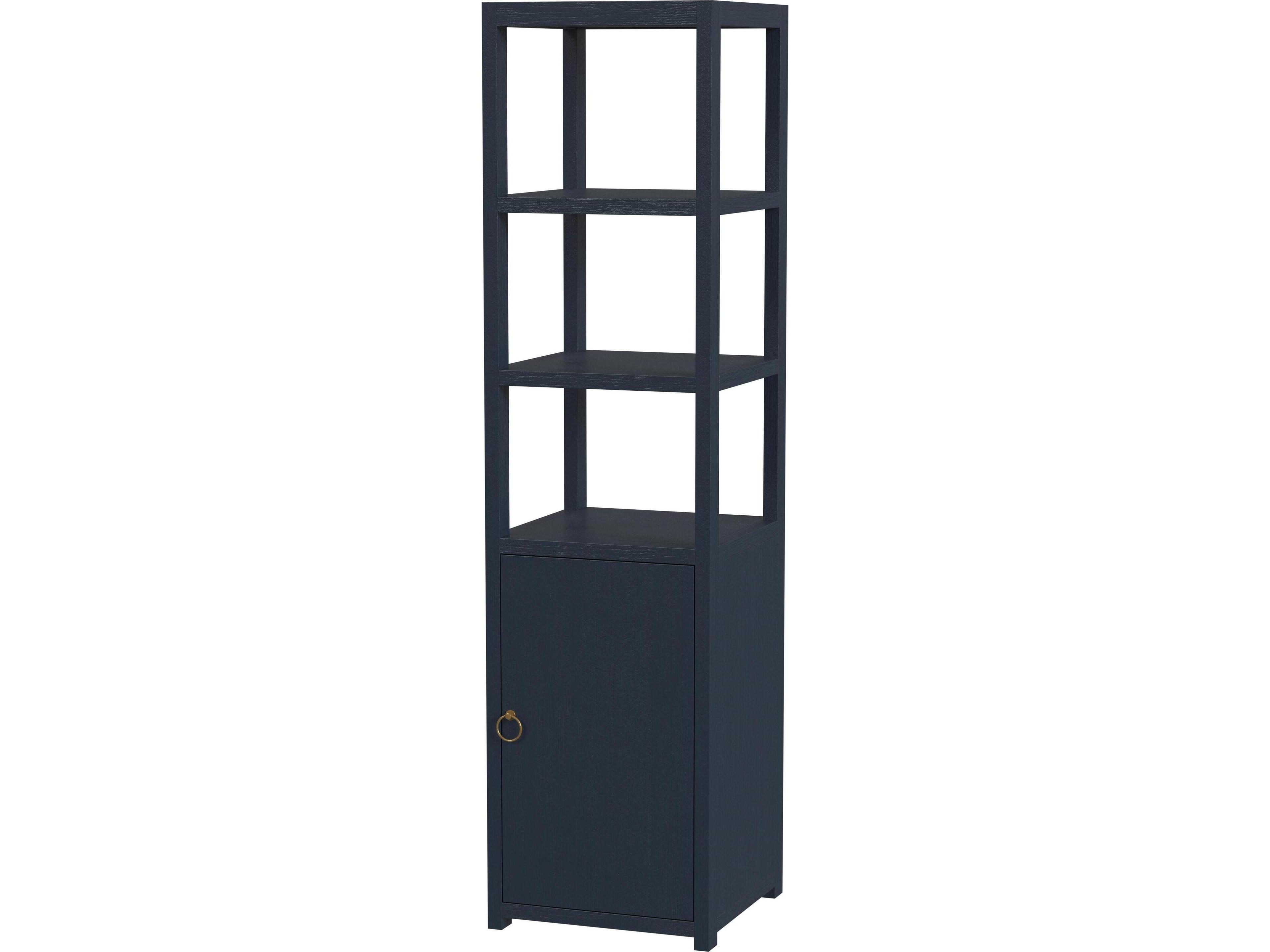 Lark Navy Blue Bookcase
