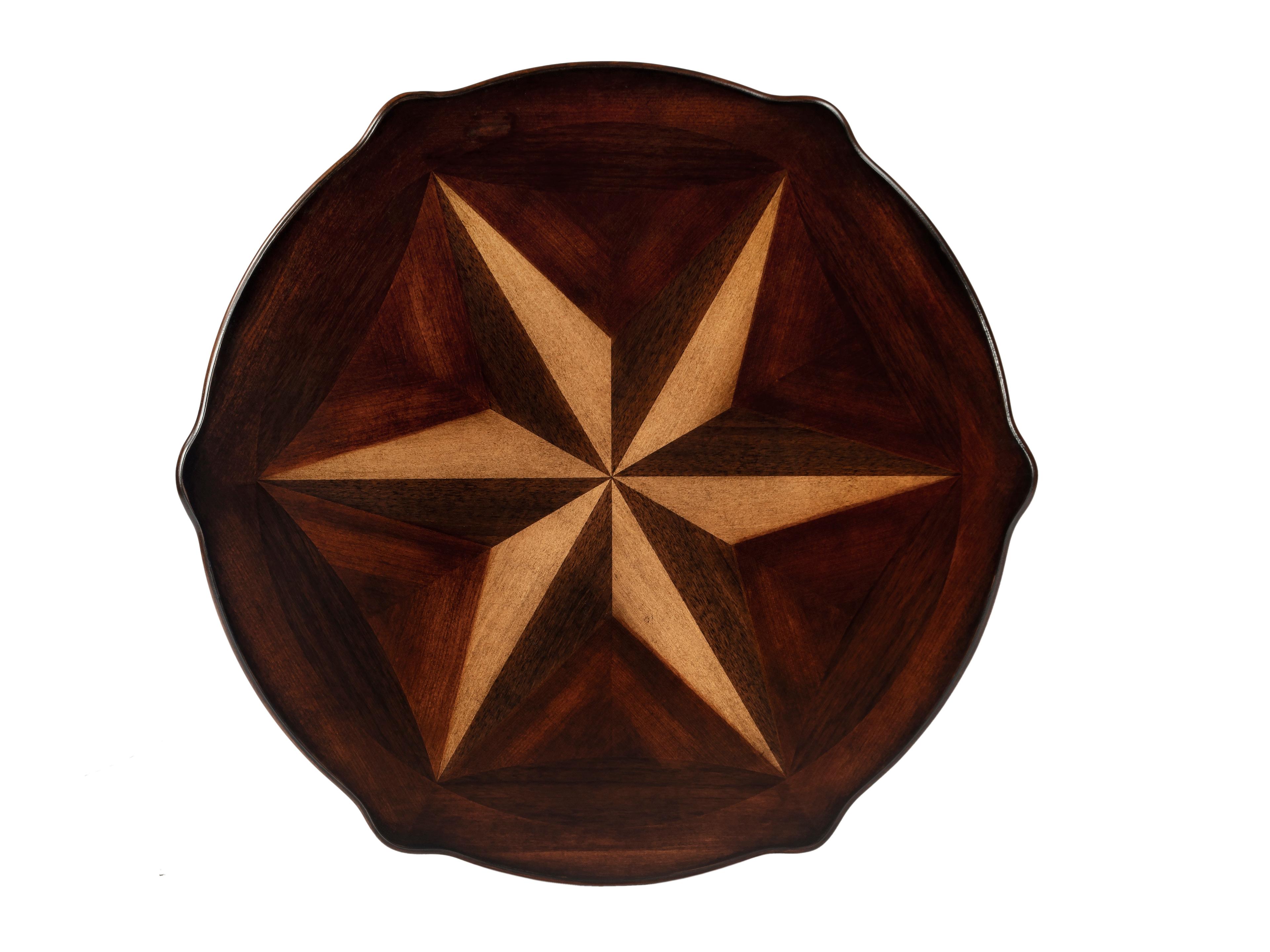 Butler Bainbridge Round Wood Cherry End Table