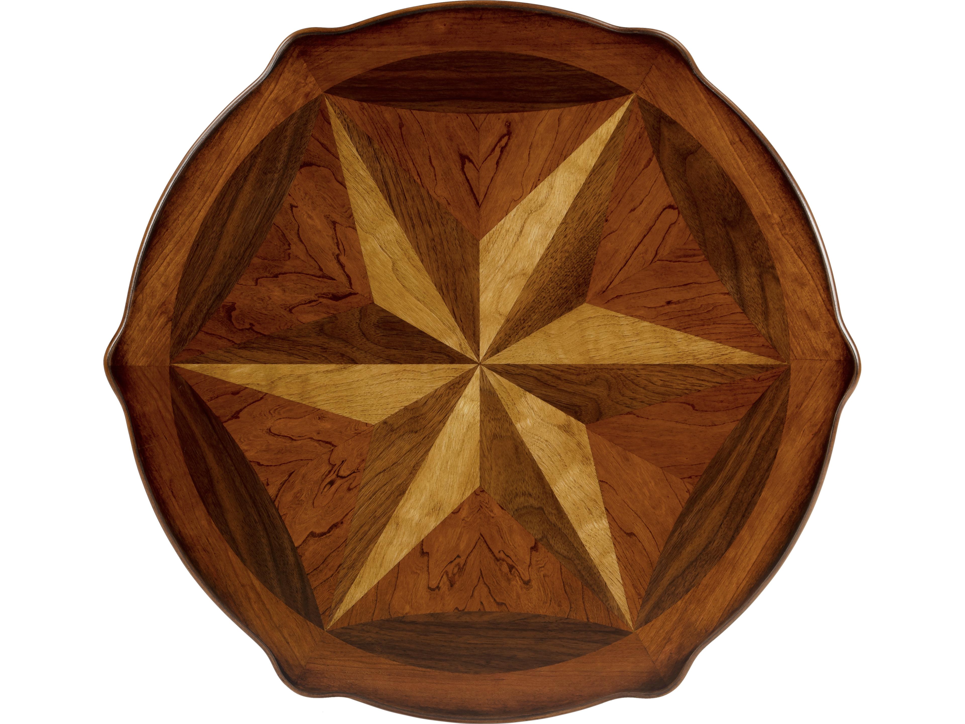 Butler Bainbridge Round Wood Olive Ash End Table