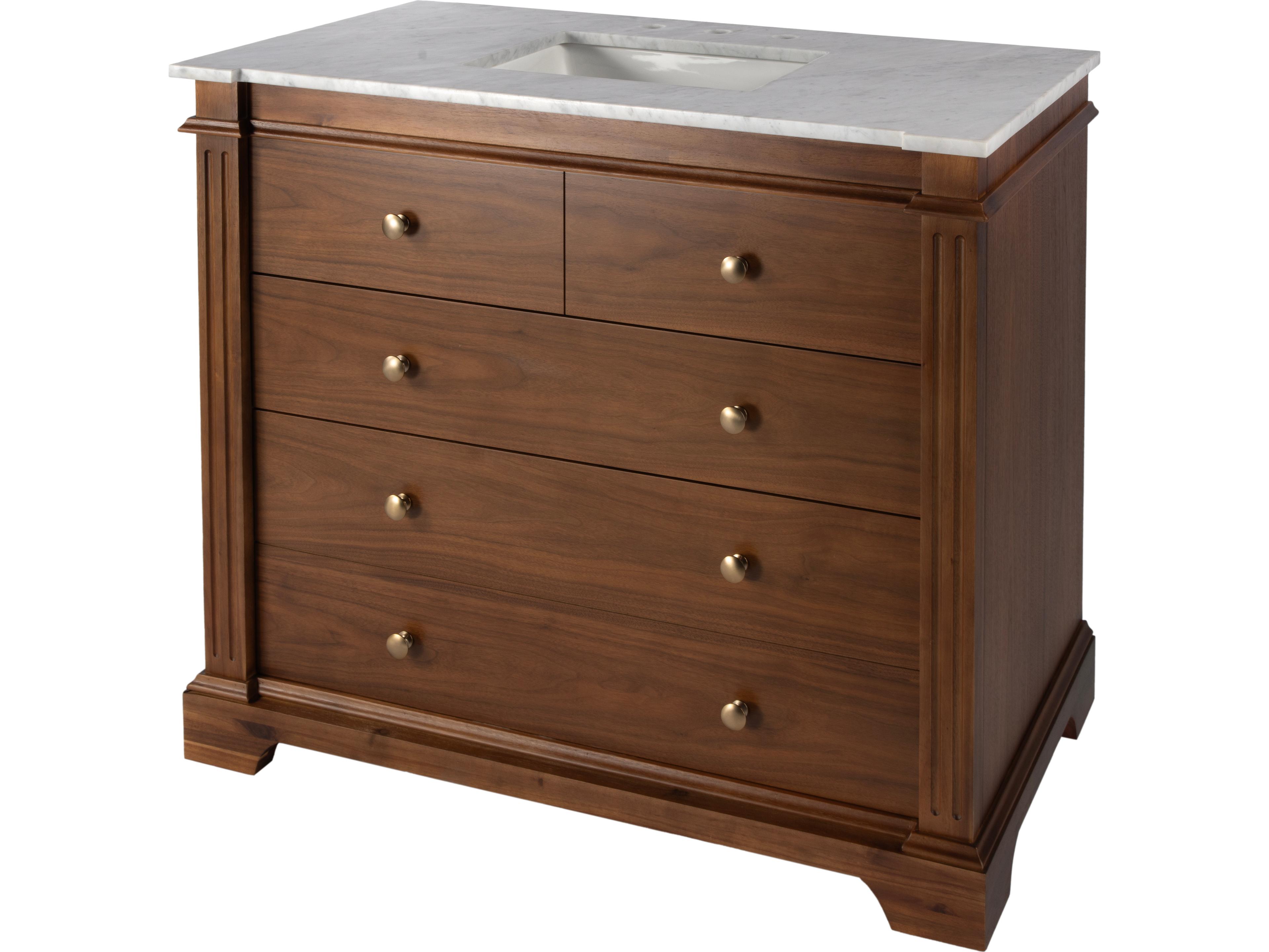 Rachelle Walnut Vanity