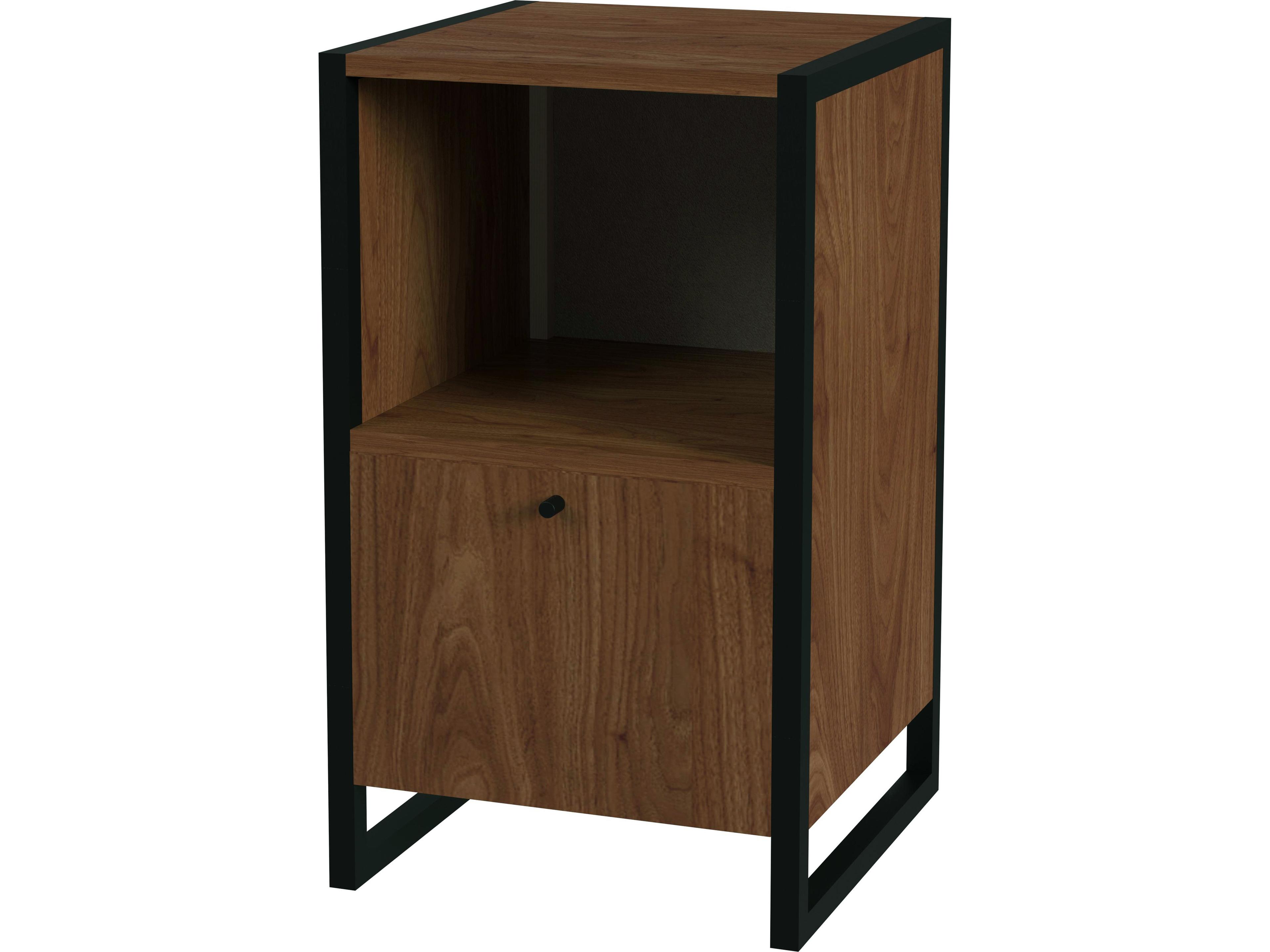 Drake Walnut File Cabinet
