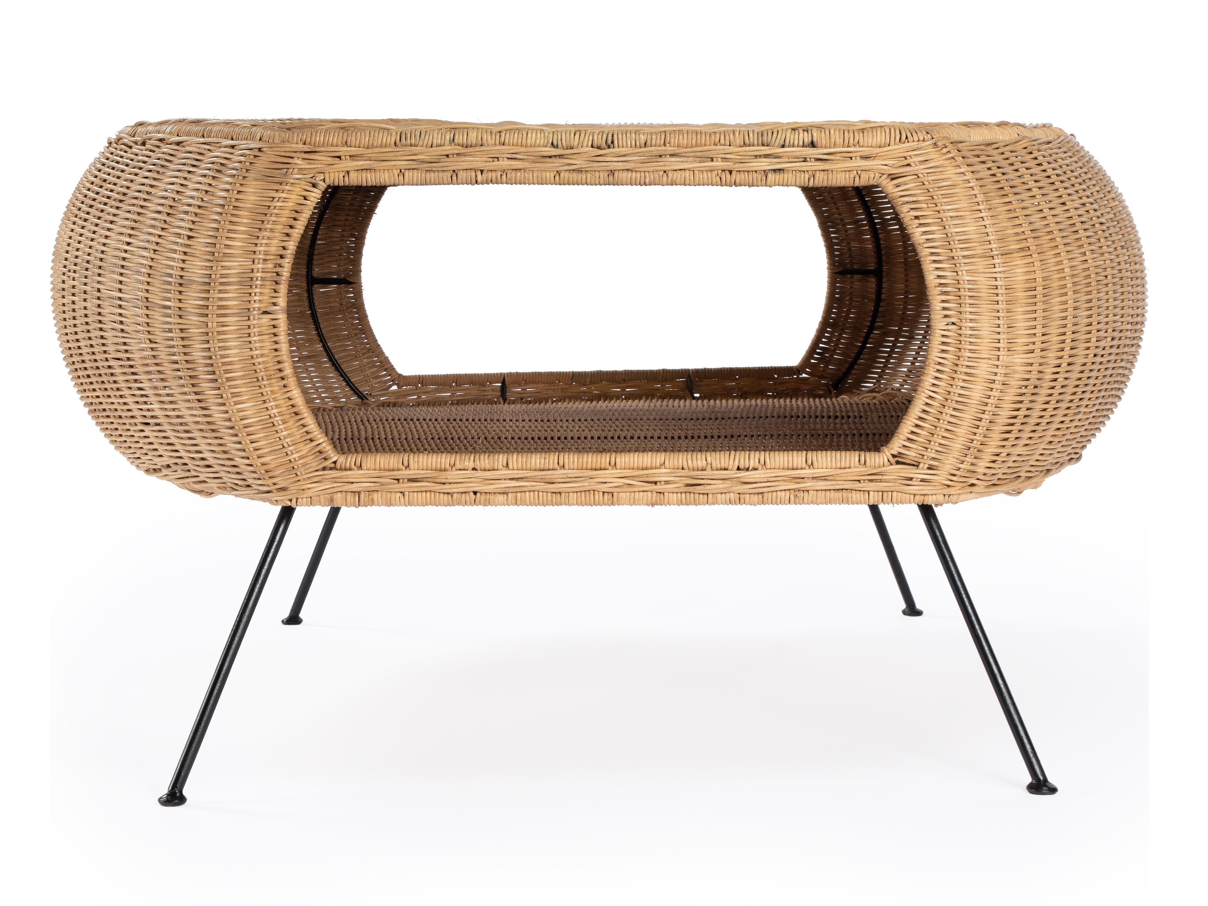 Butler Coralitta Rectangular Natural Rattan Coffee Table