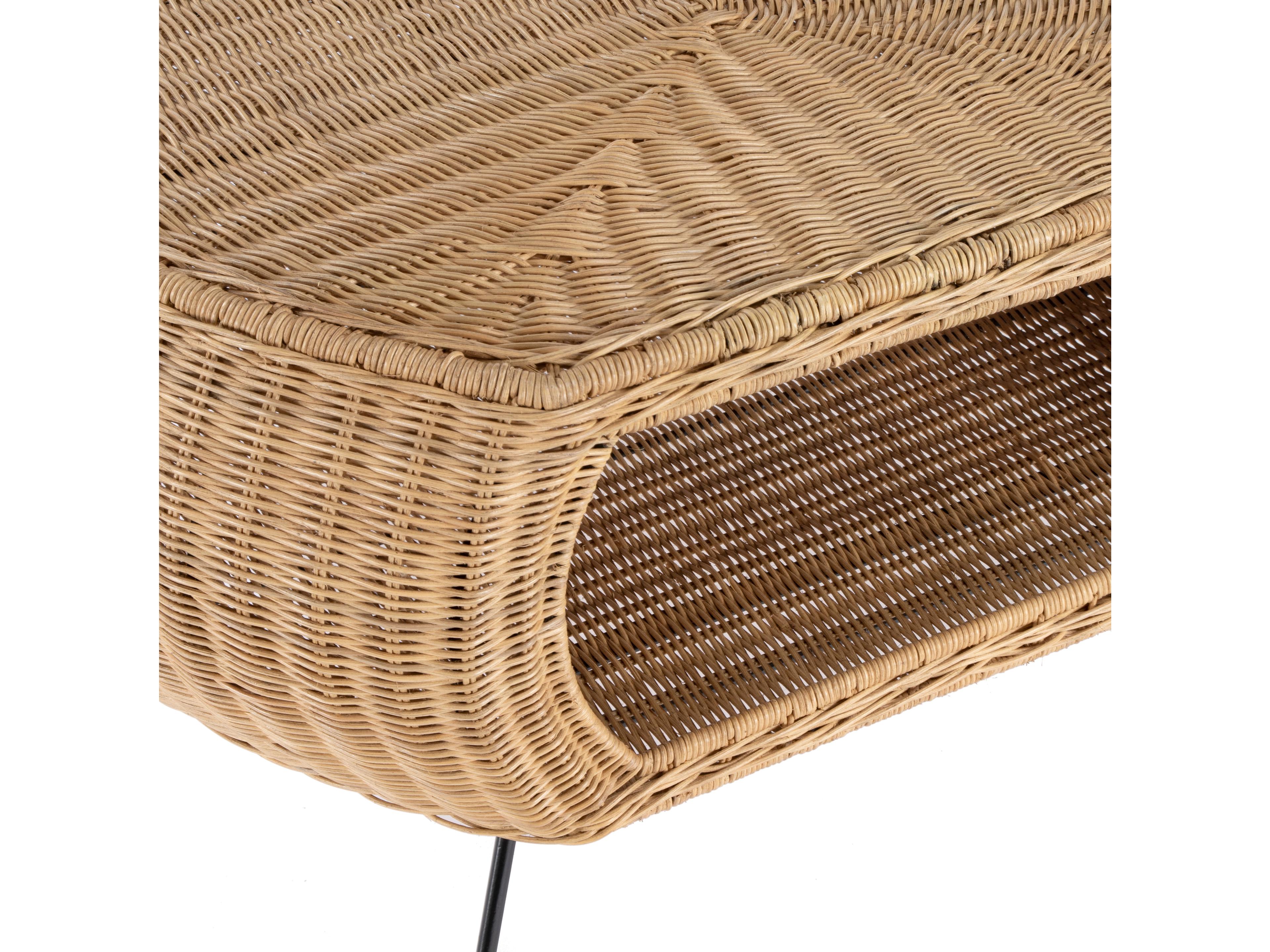 Butler Coralitta Rectangular Natural Rattan Coffee Table