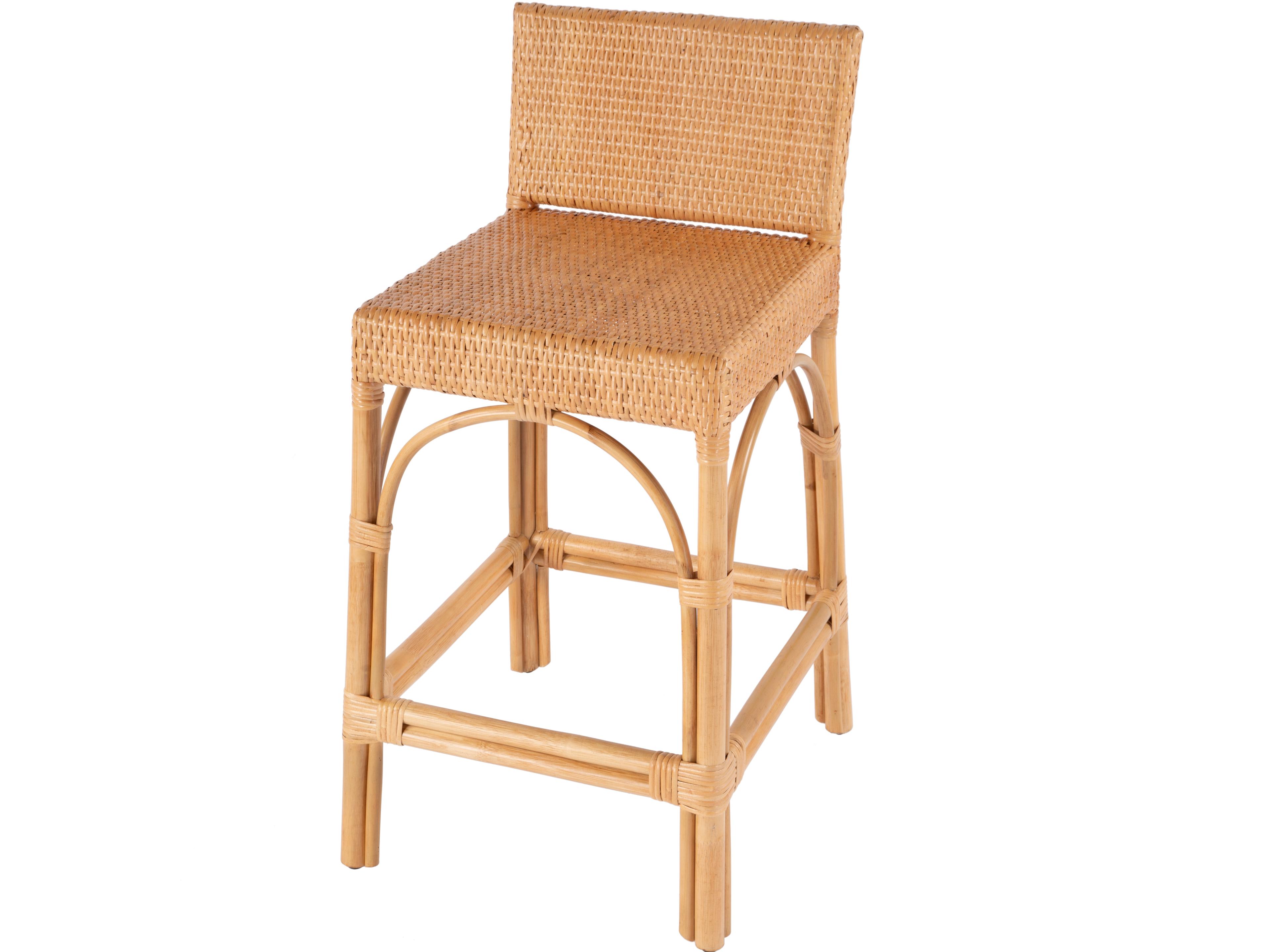 Serienna Natural Rattan Counter Stool
