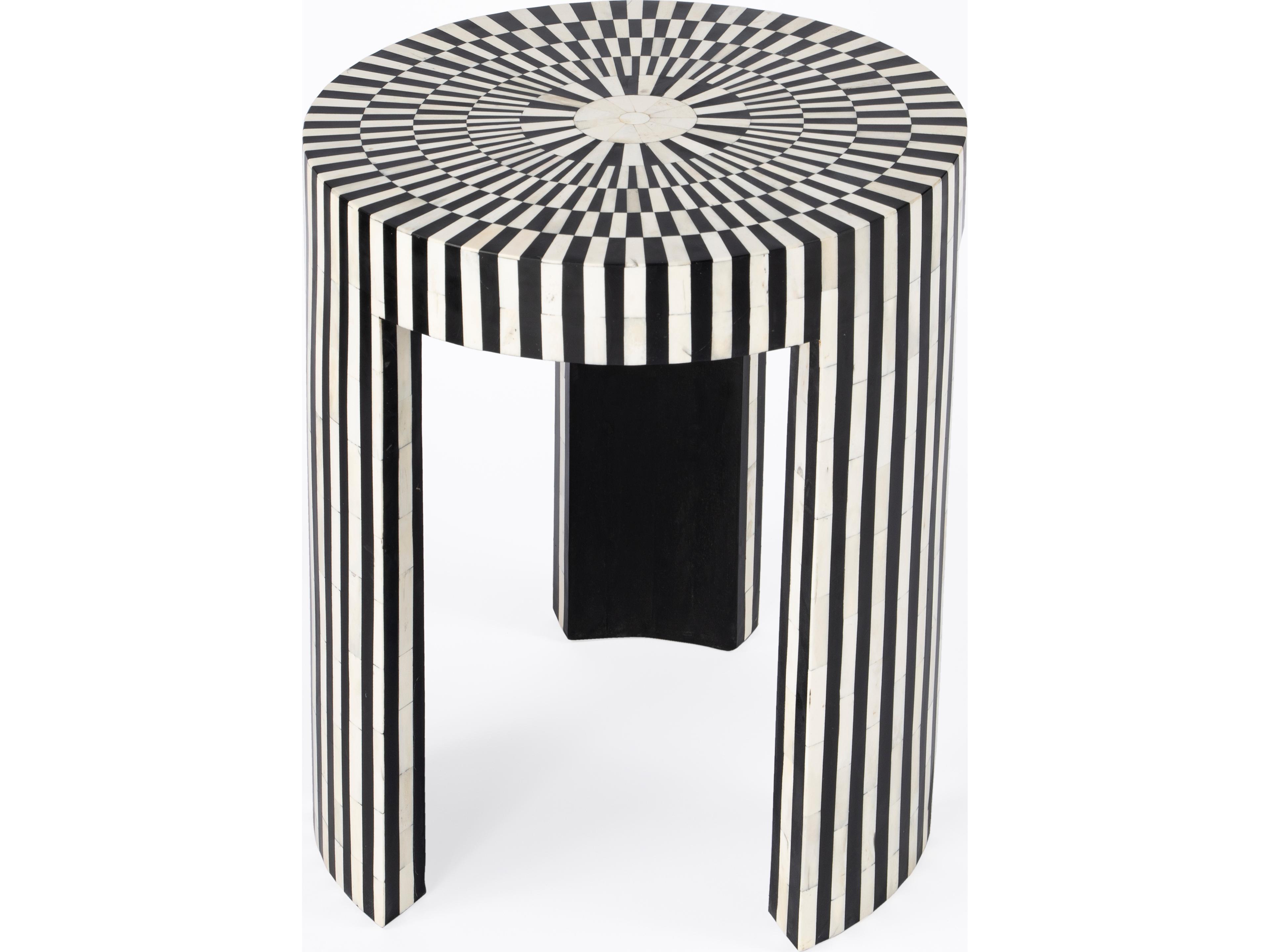 Butler Rimma Round Resin End Table