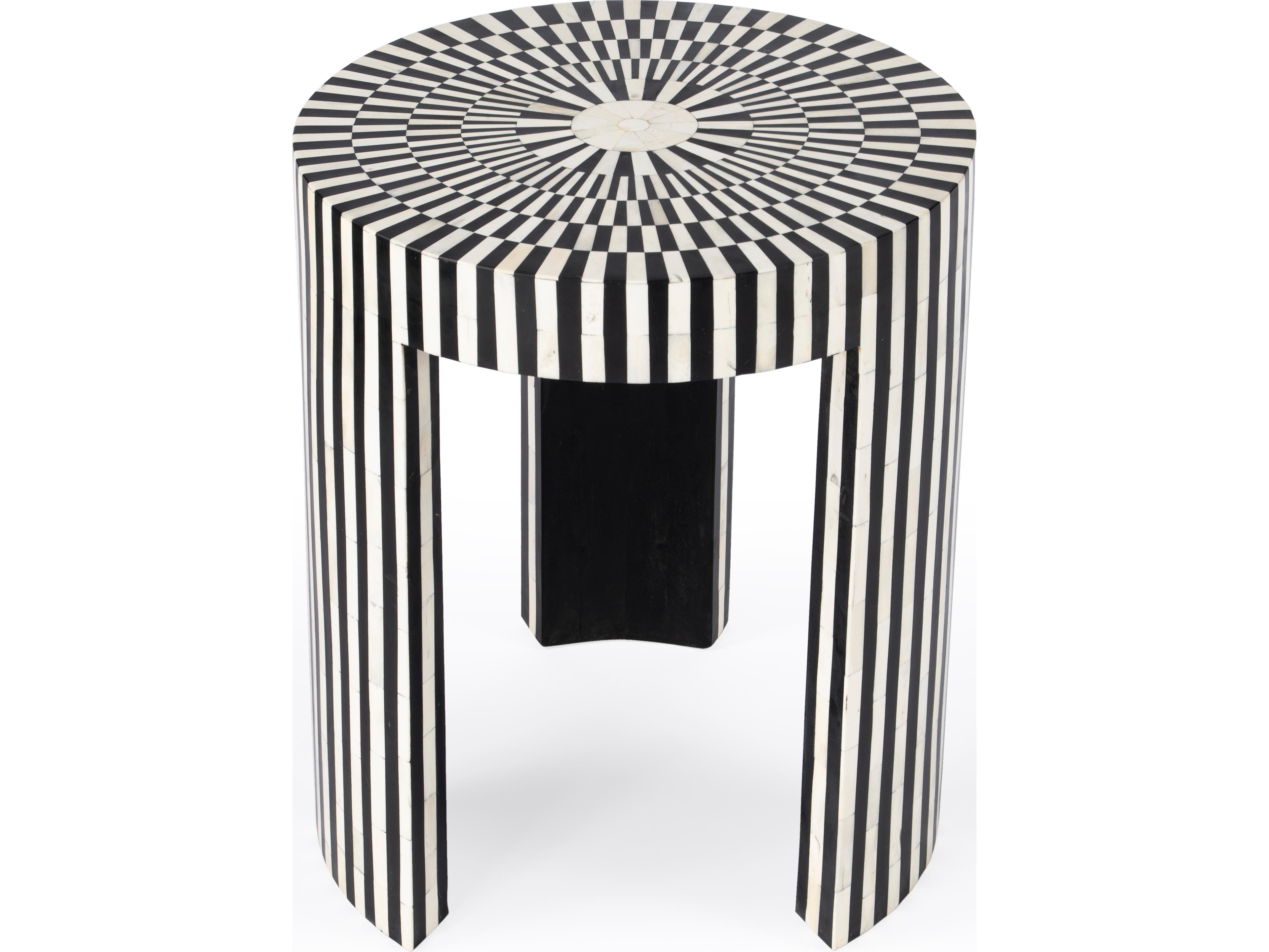 Butler Rimma Round Resin End Table