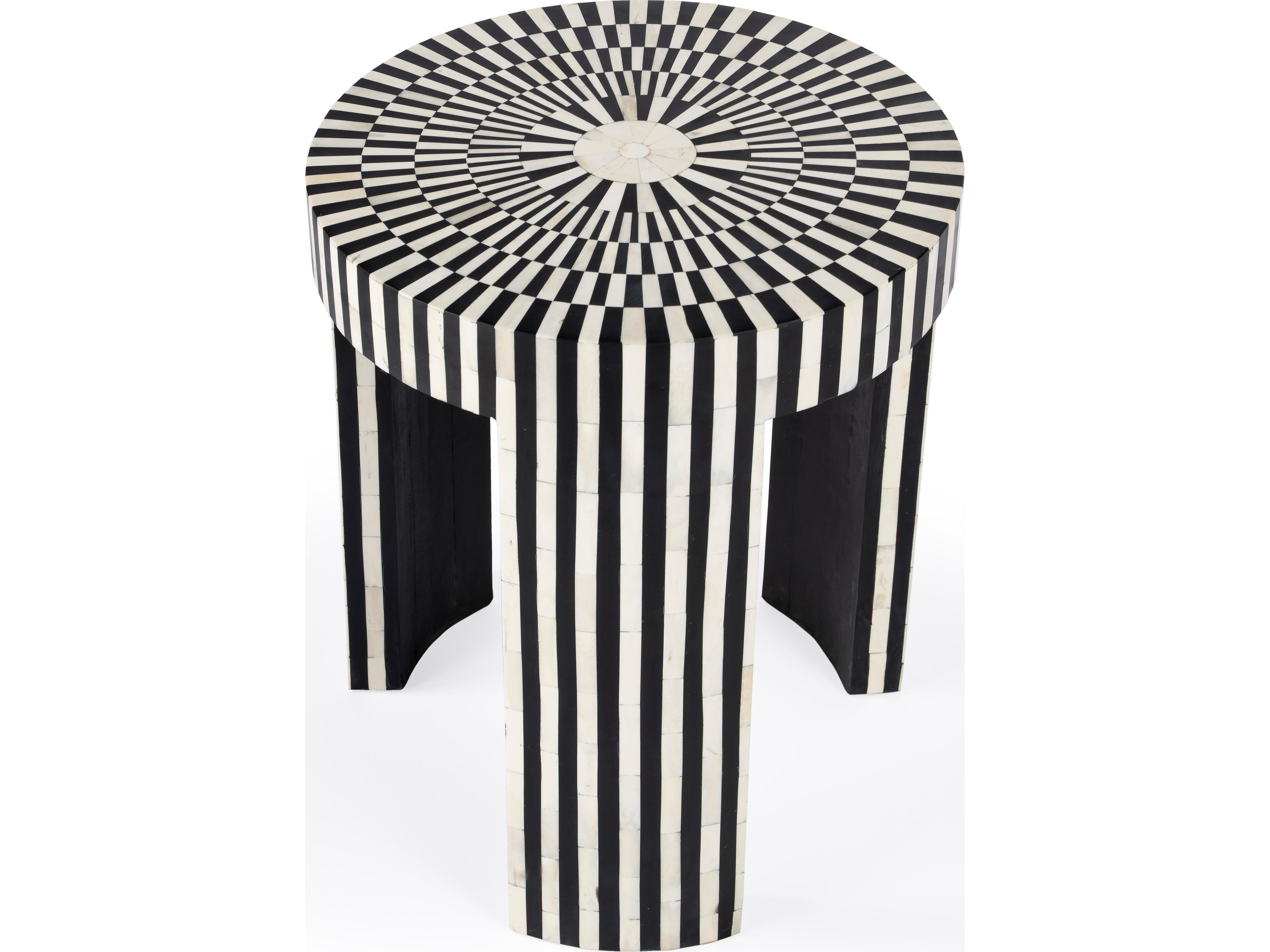 Butler Rimma Round Resin End Table