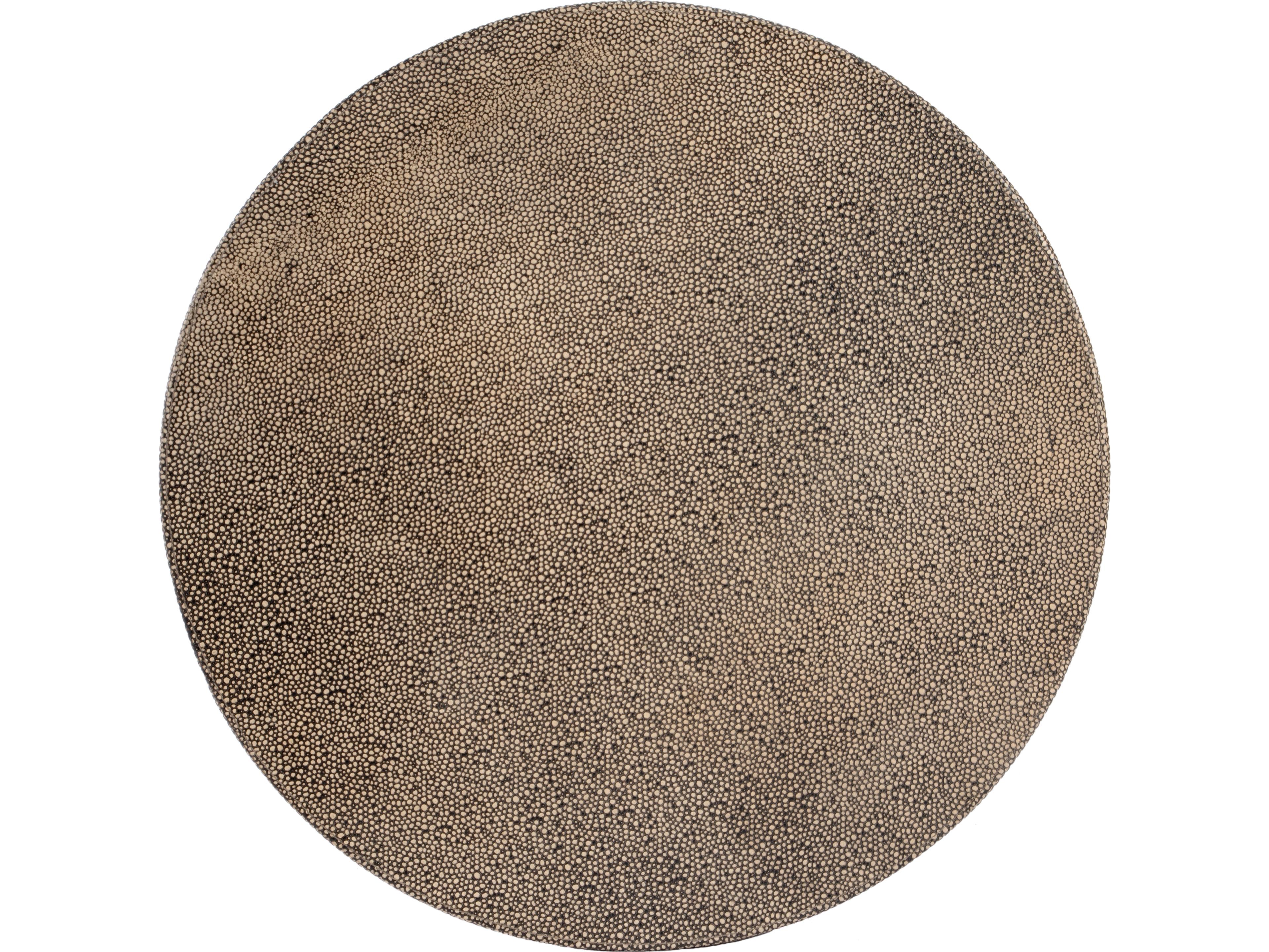 Butler Olenka Round Leather End Table