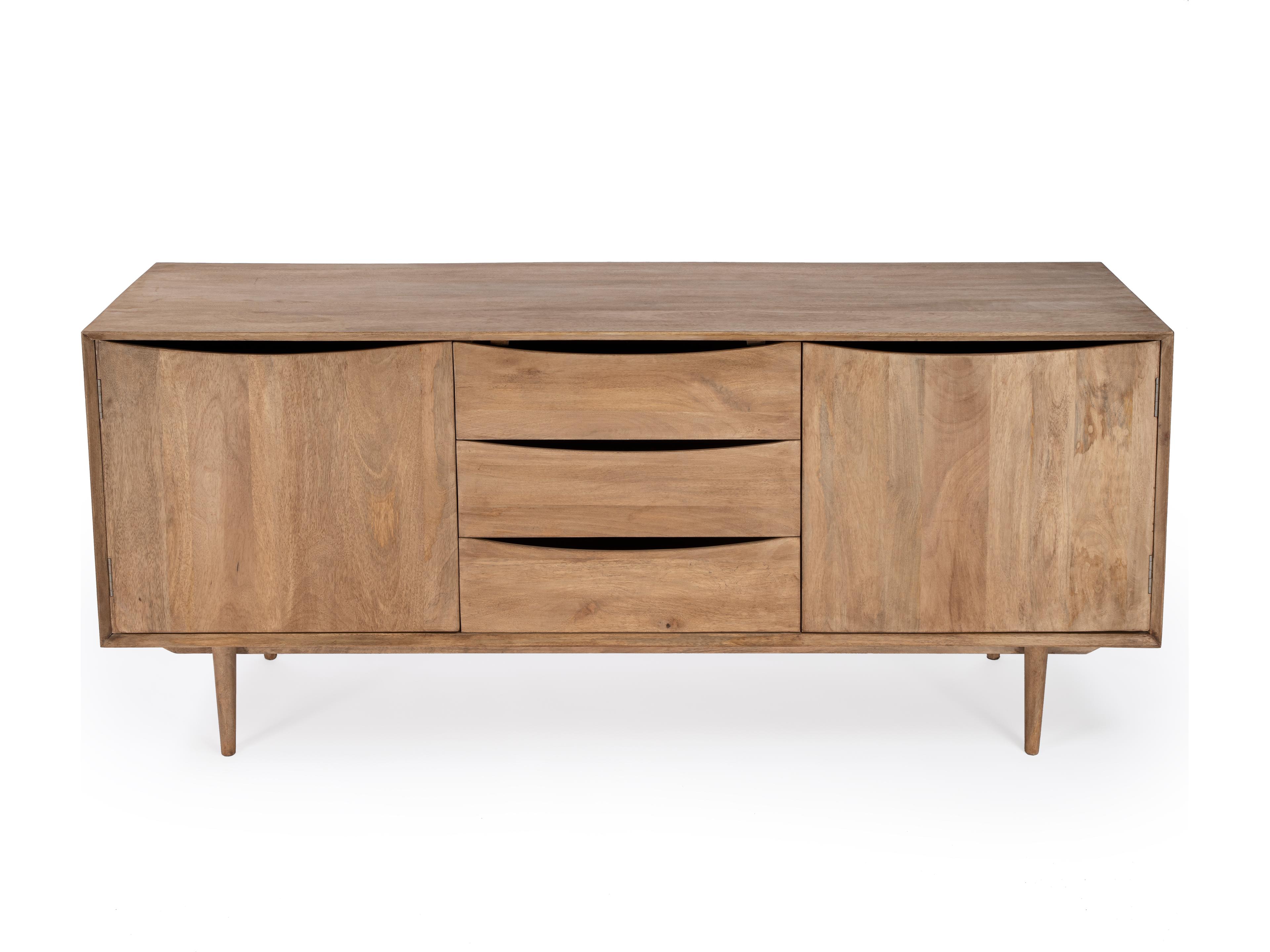 Butler Leonidin 67" Mango Wood Natural Sideboard