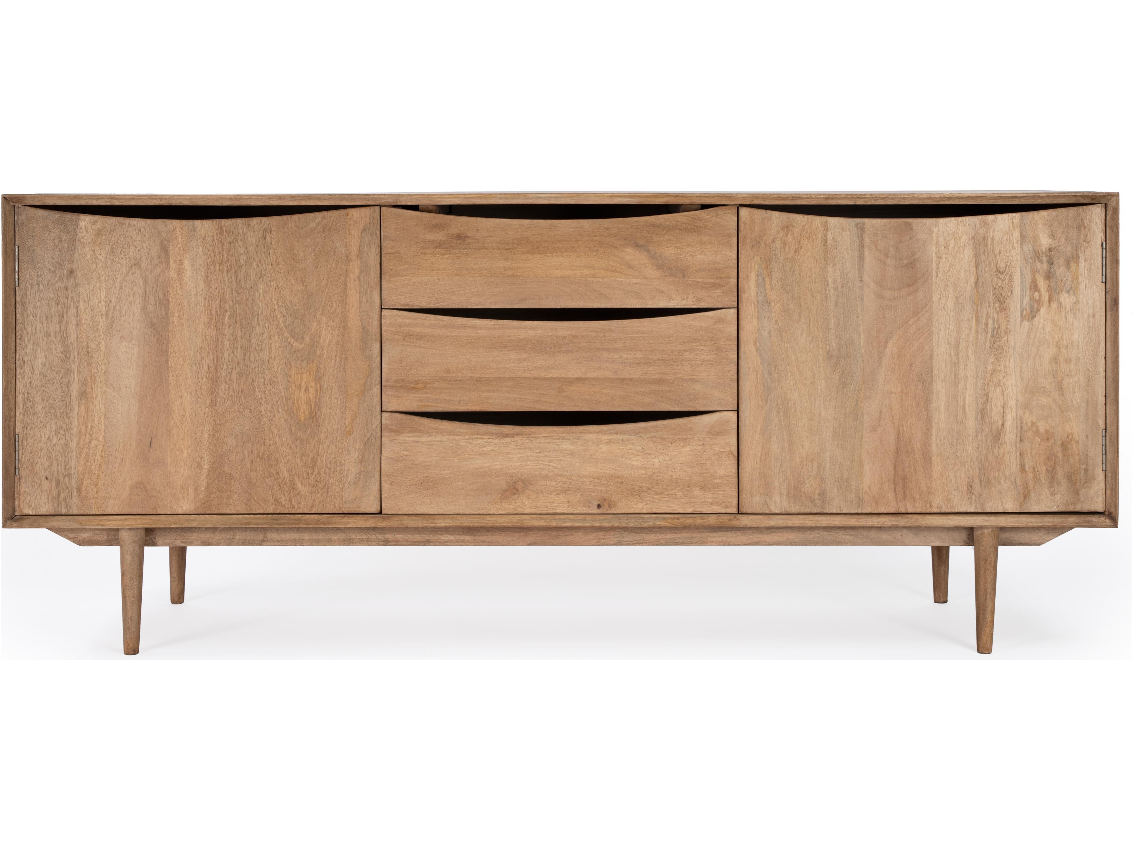 Butler Leonidin 67" Mango Wood Natural Sideboard