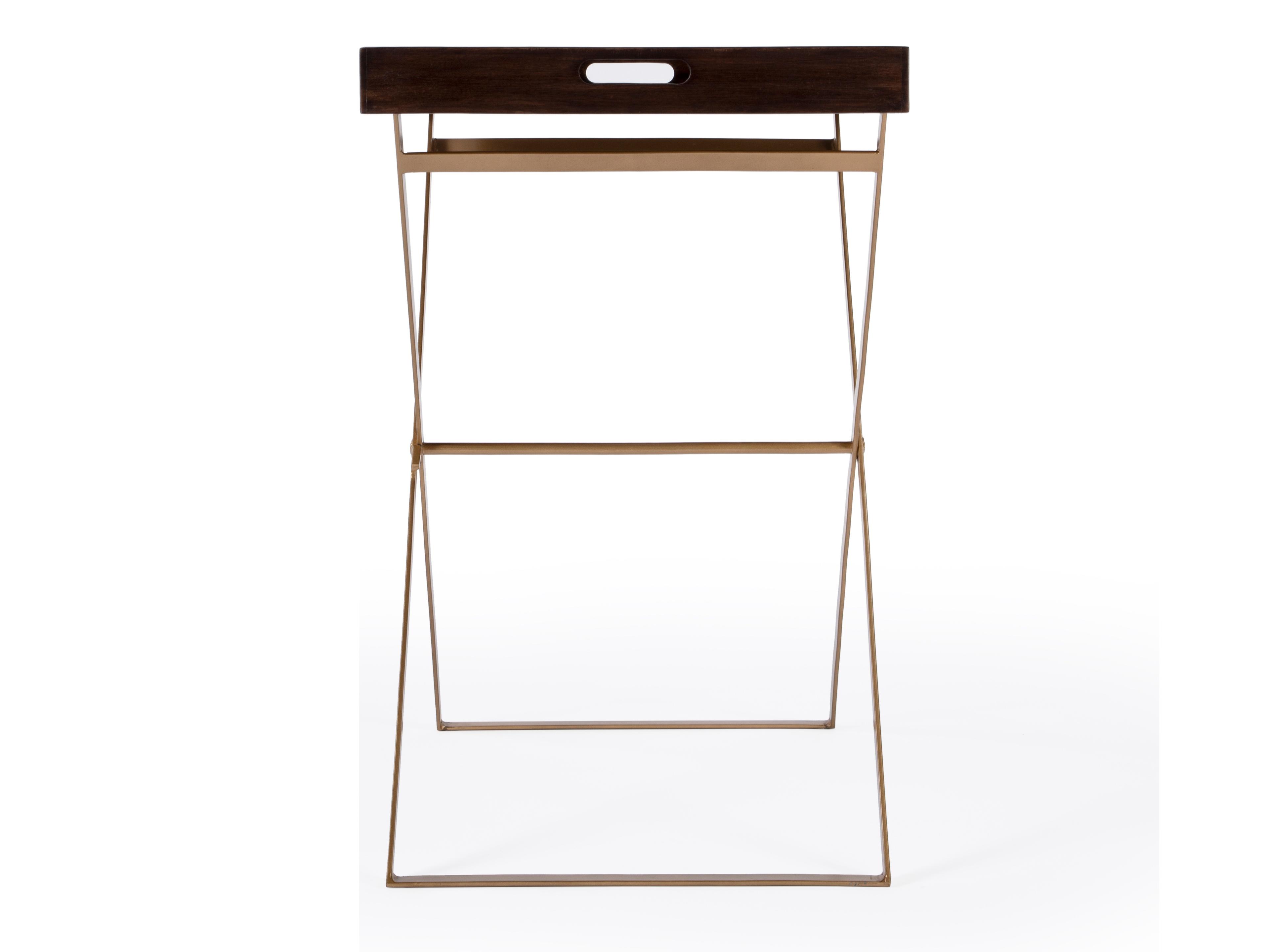 Butler Emma Rectangular Wood Metalworks End Table