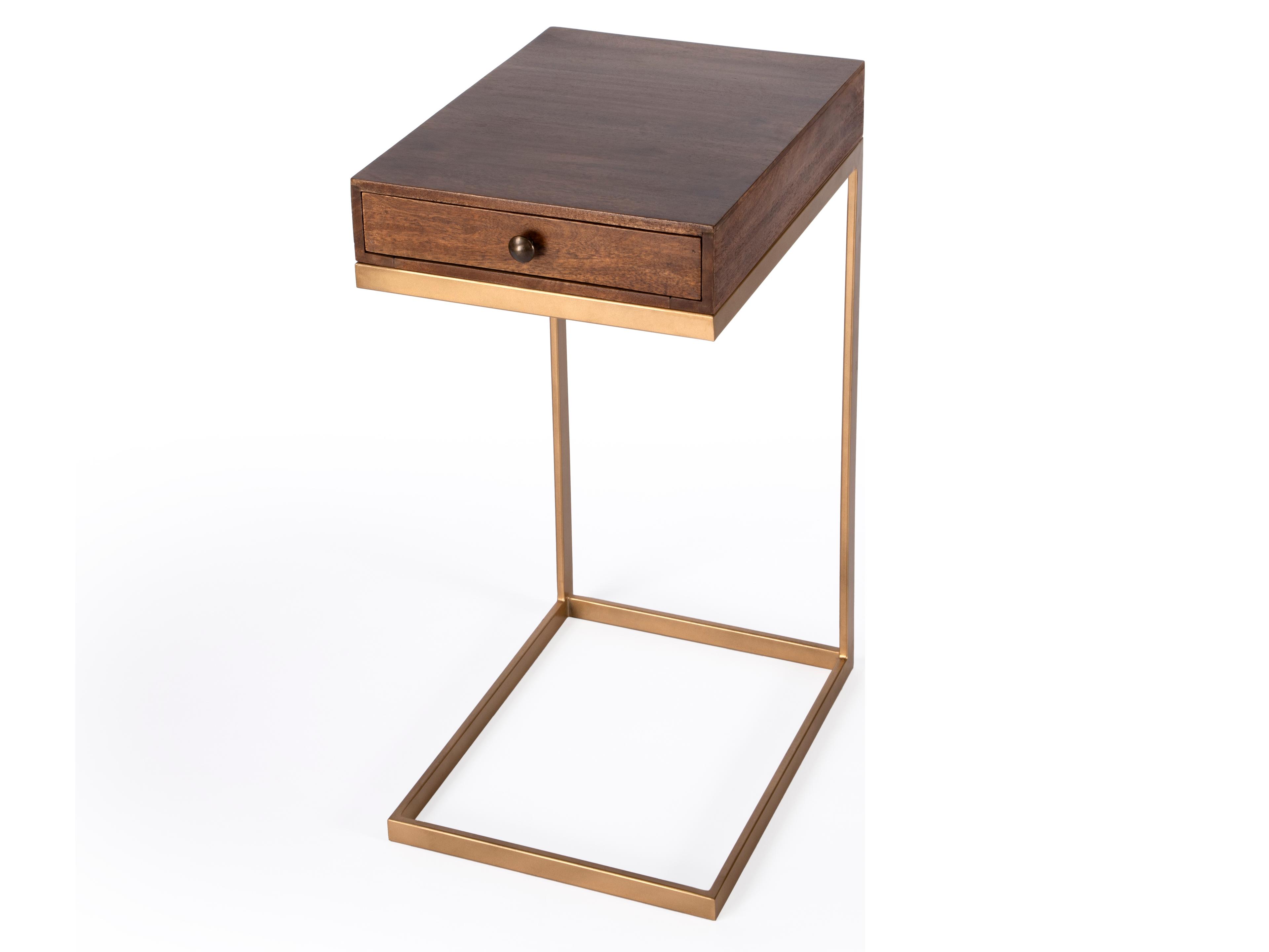 Alec Square Wood End Table