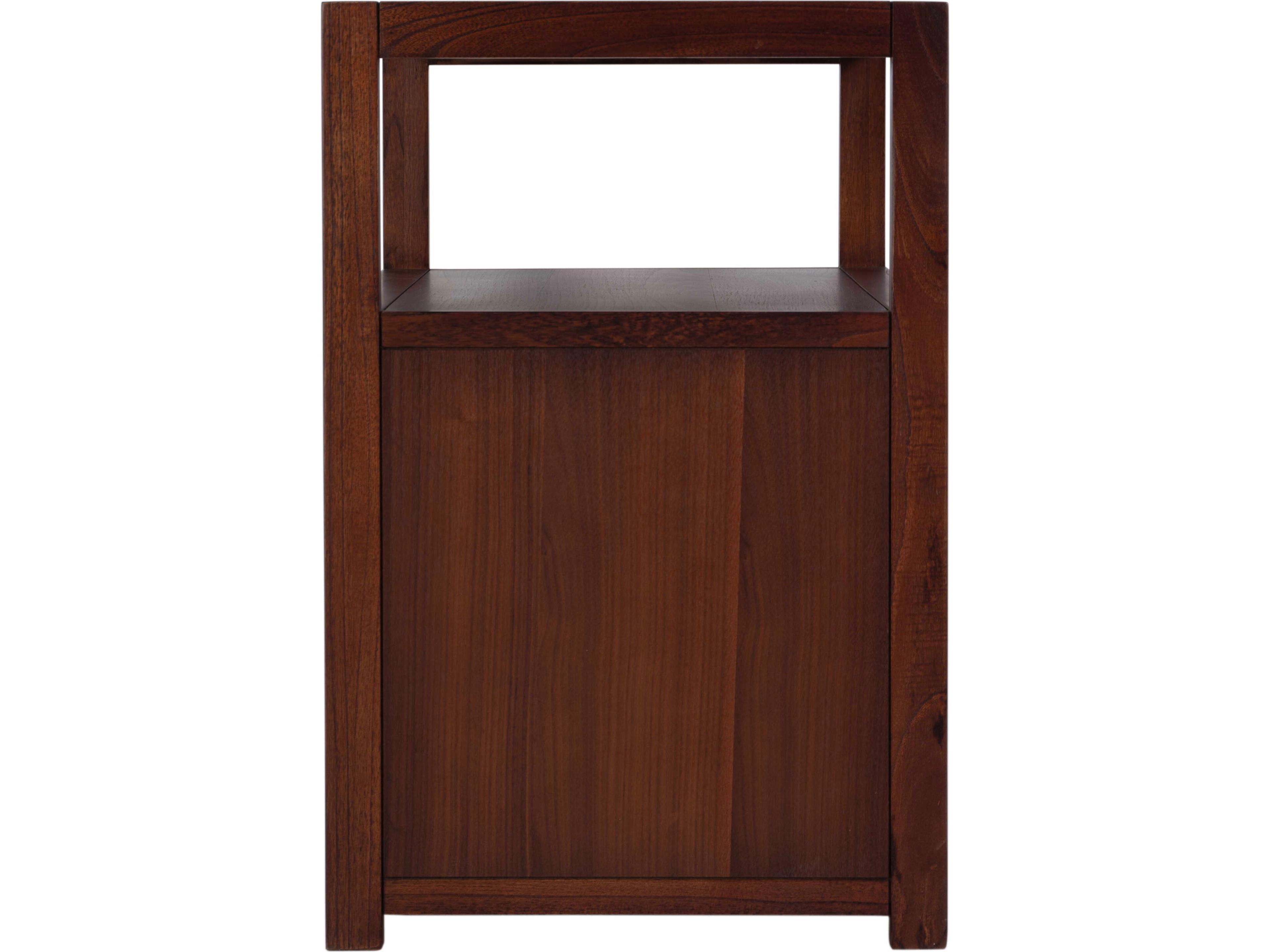 Butler Lark 2-Drawers Acacia Wood Nightstand