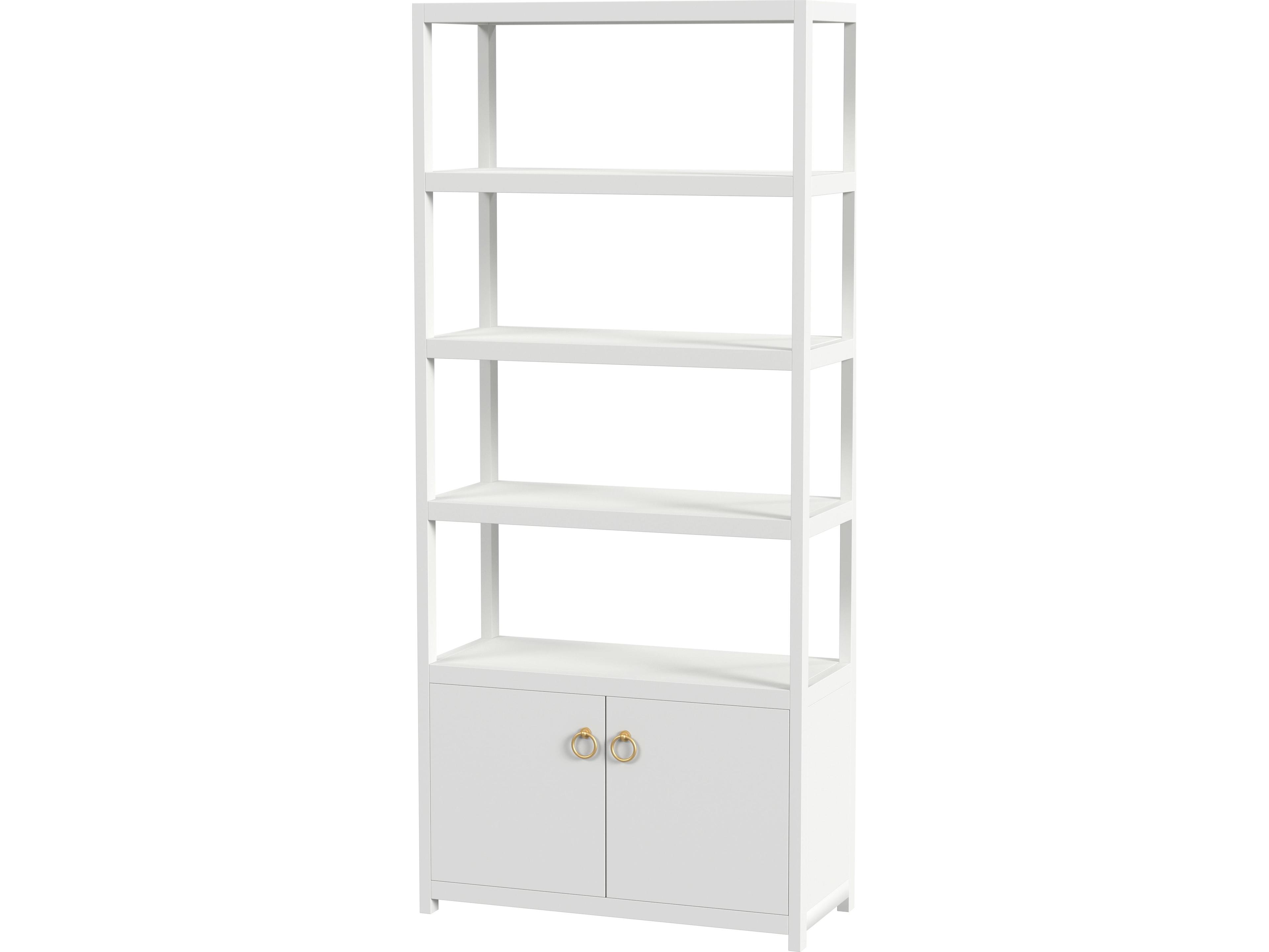 Lark White Bookcase