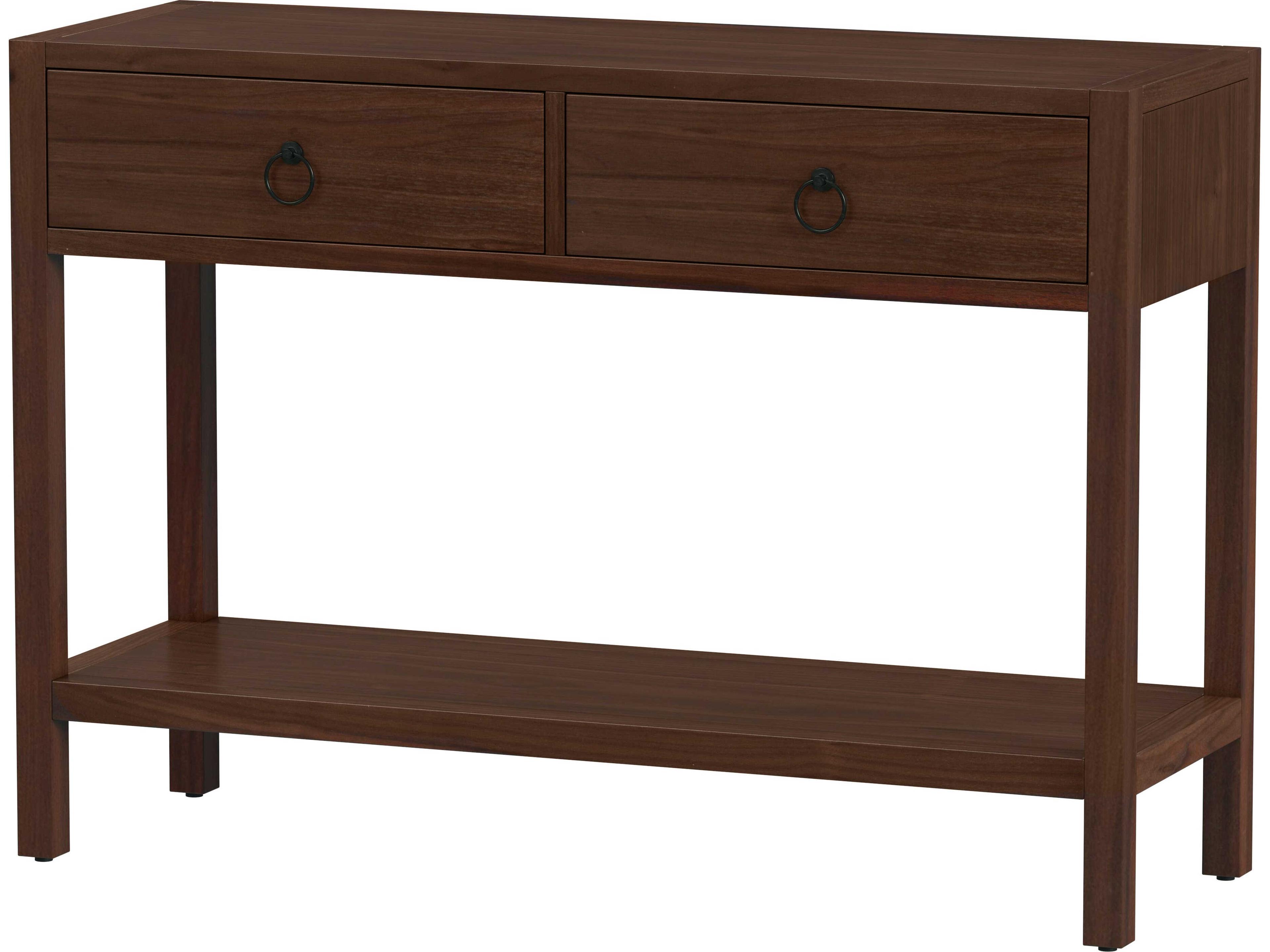 Lark Rectangular Wood Brown Console Table