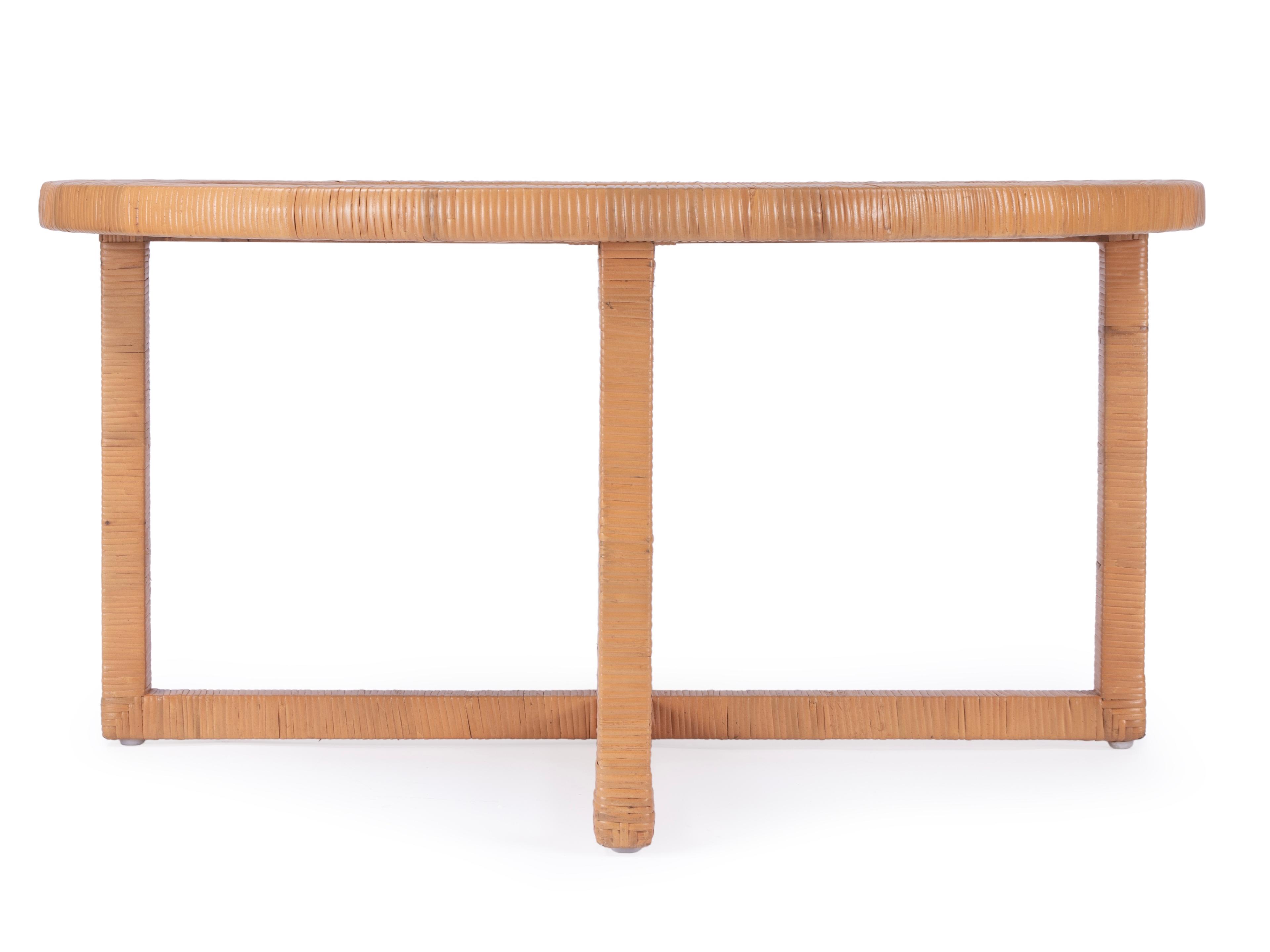 Butler Captiva Round Natural Rattan Coffee Table