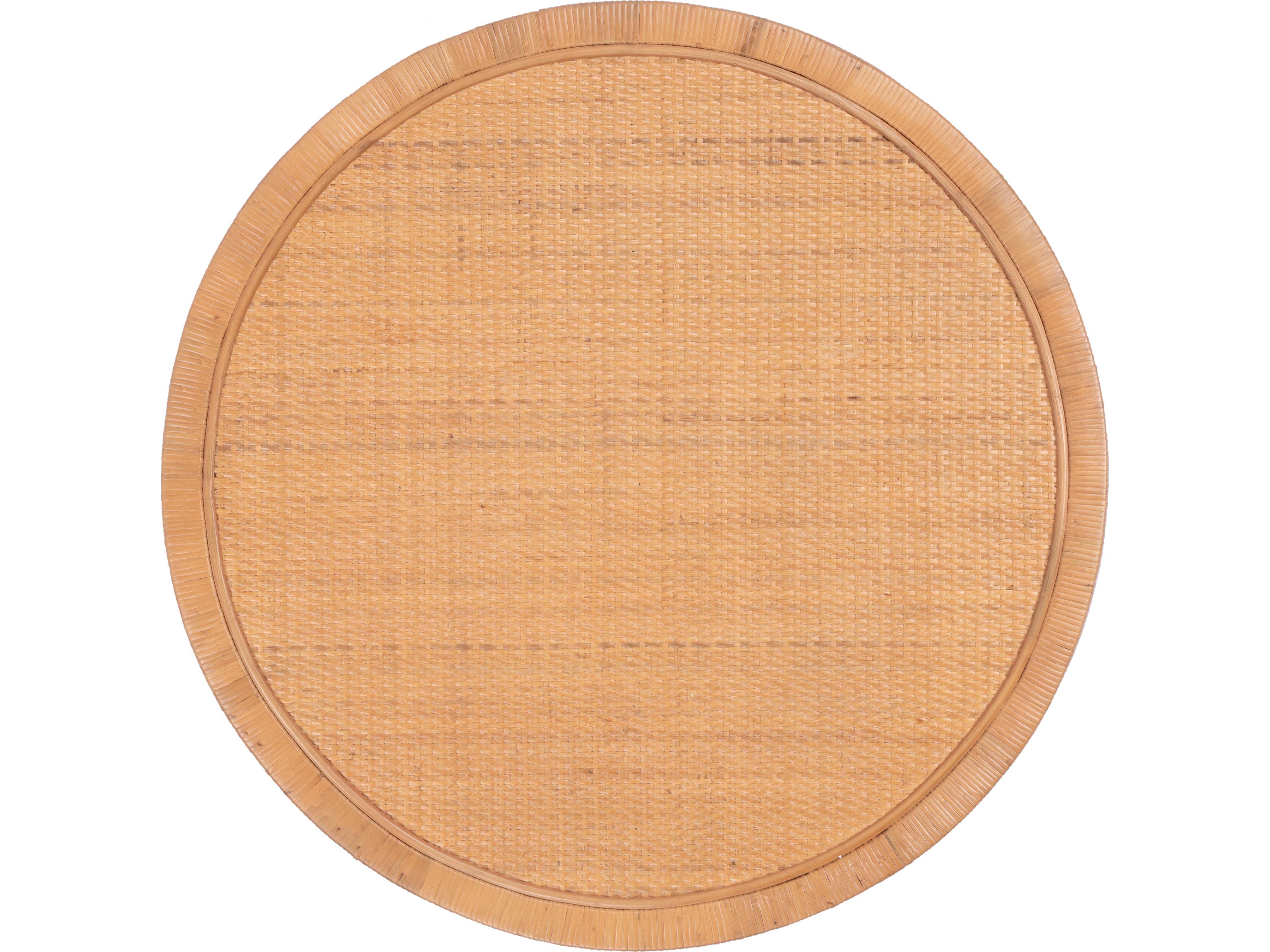 Butler Captiva Round Natural Rattan Coffee Table