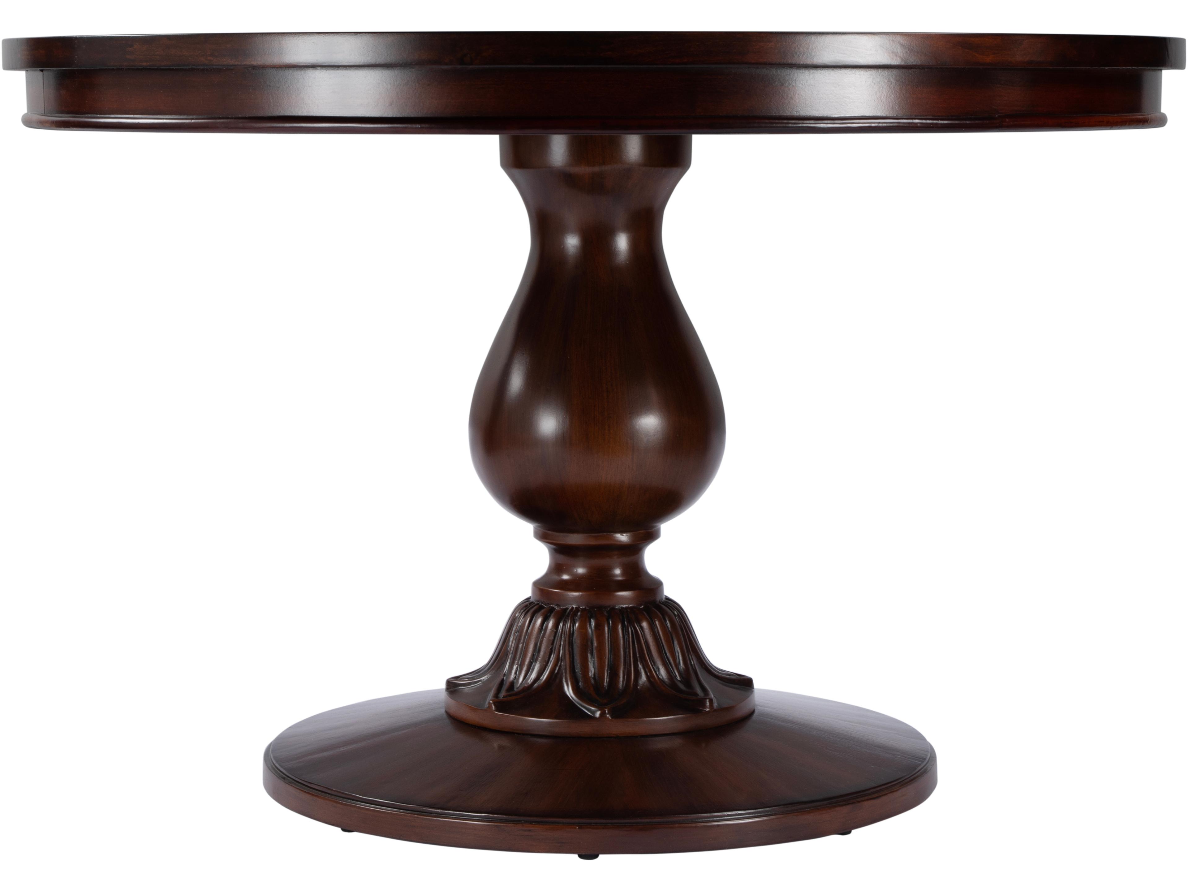Butler Evie Round Wood Cherry Dining Table