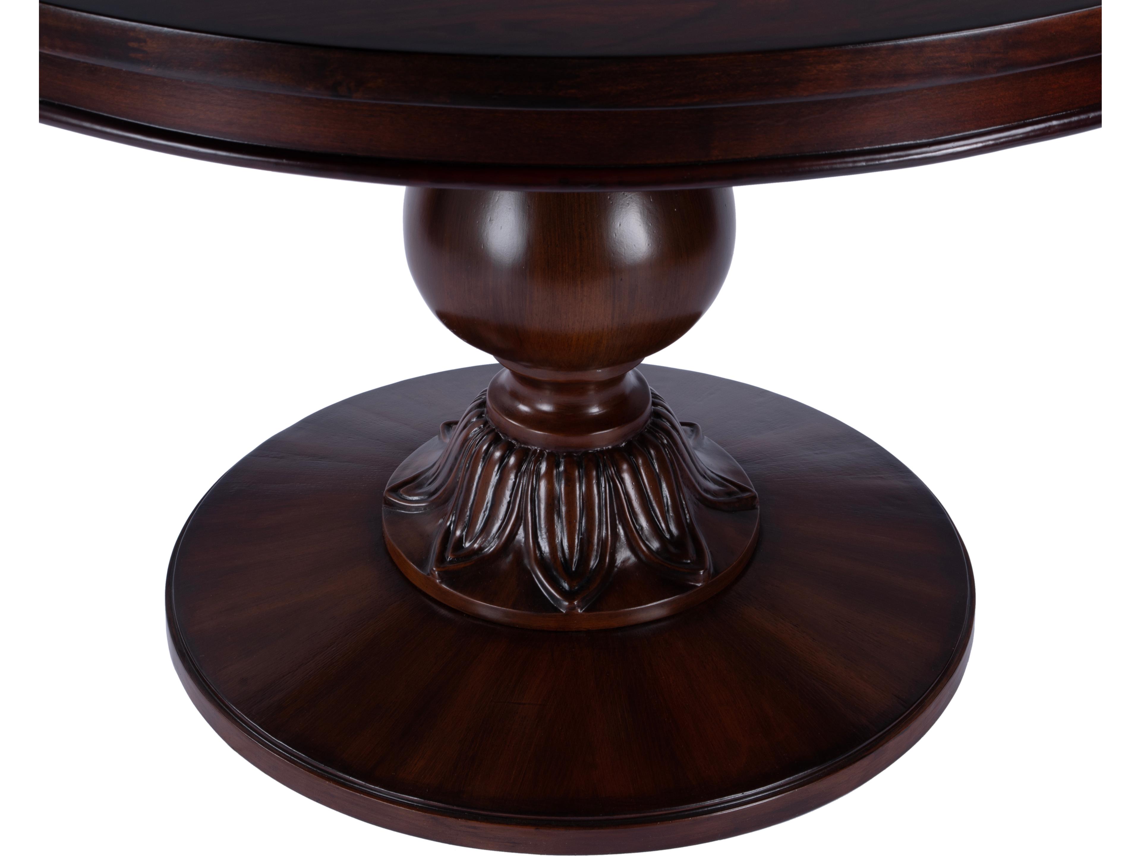 Butler Evie Round Wood Cherry Dining Table