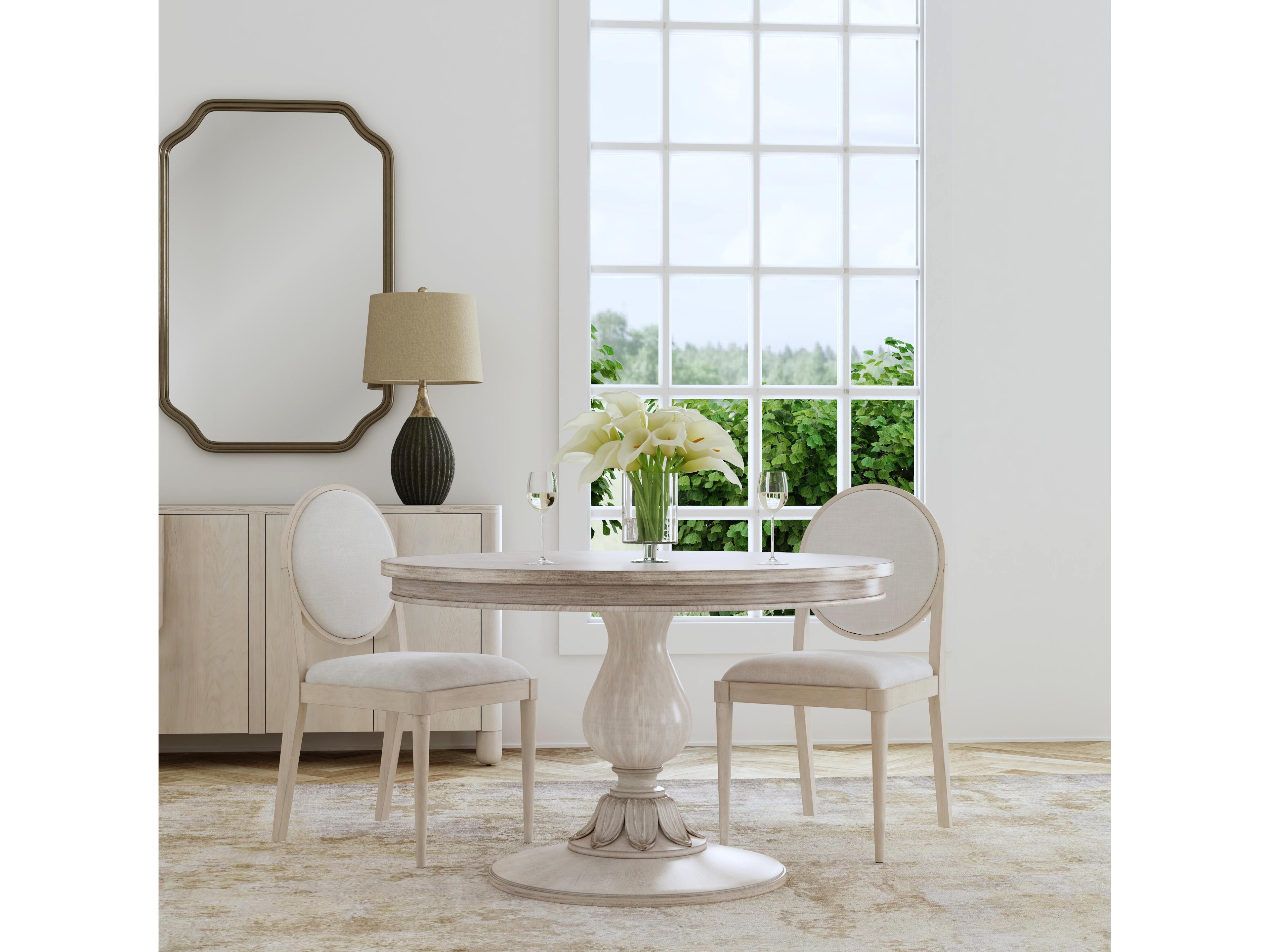 Butler Evie Round Driftwood Dining Table