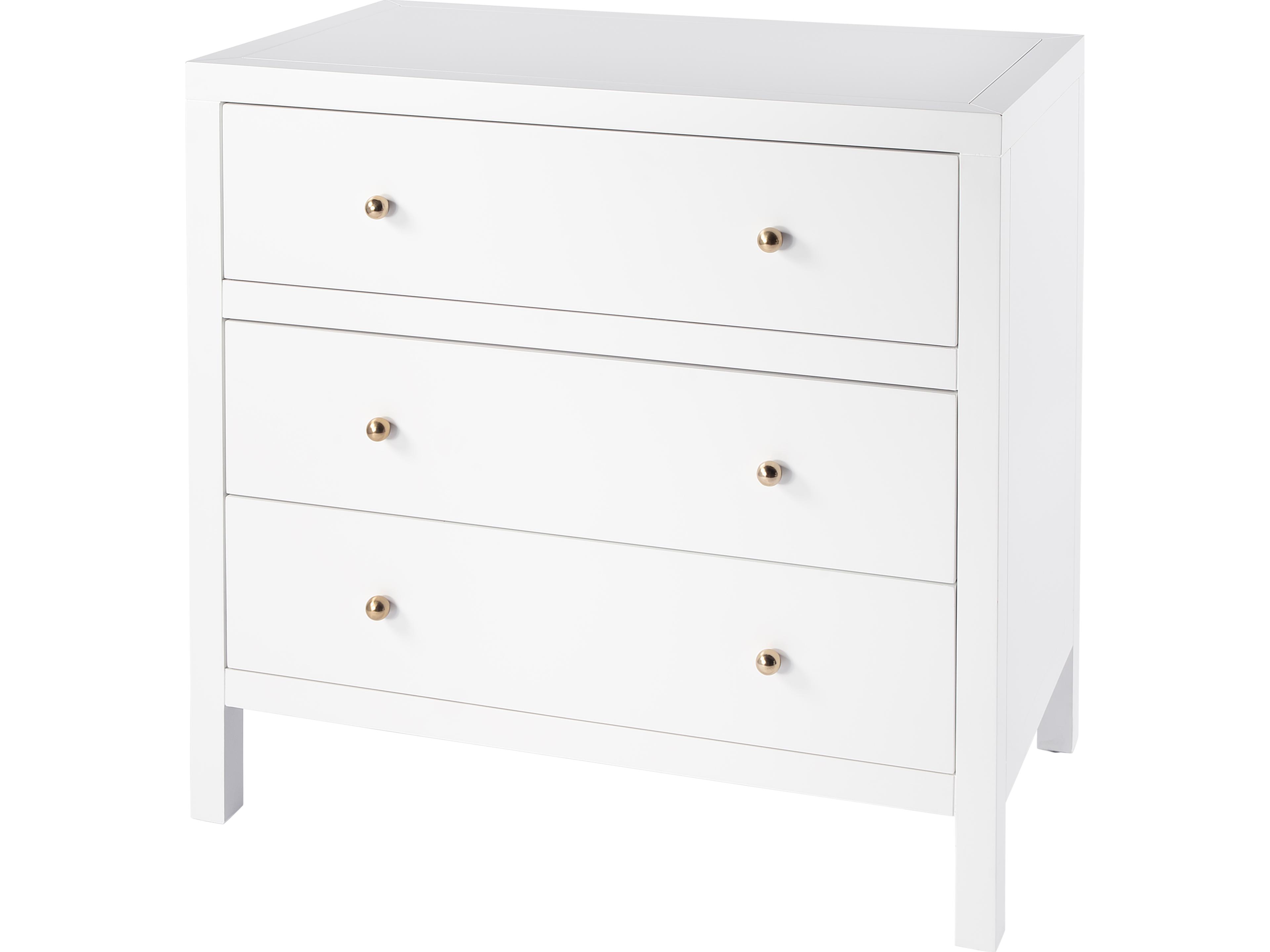 Nora 3-Drawers Acacia Wood Dresser
