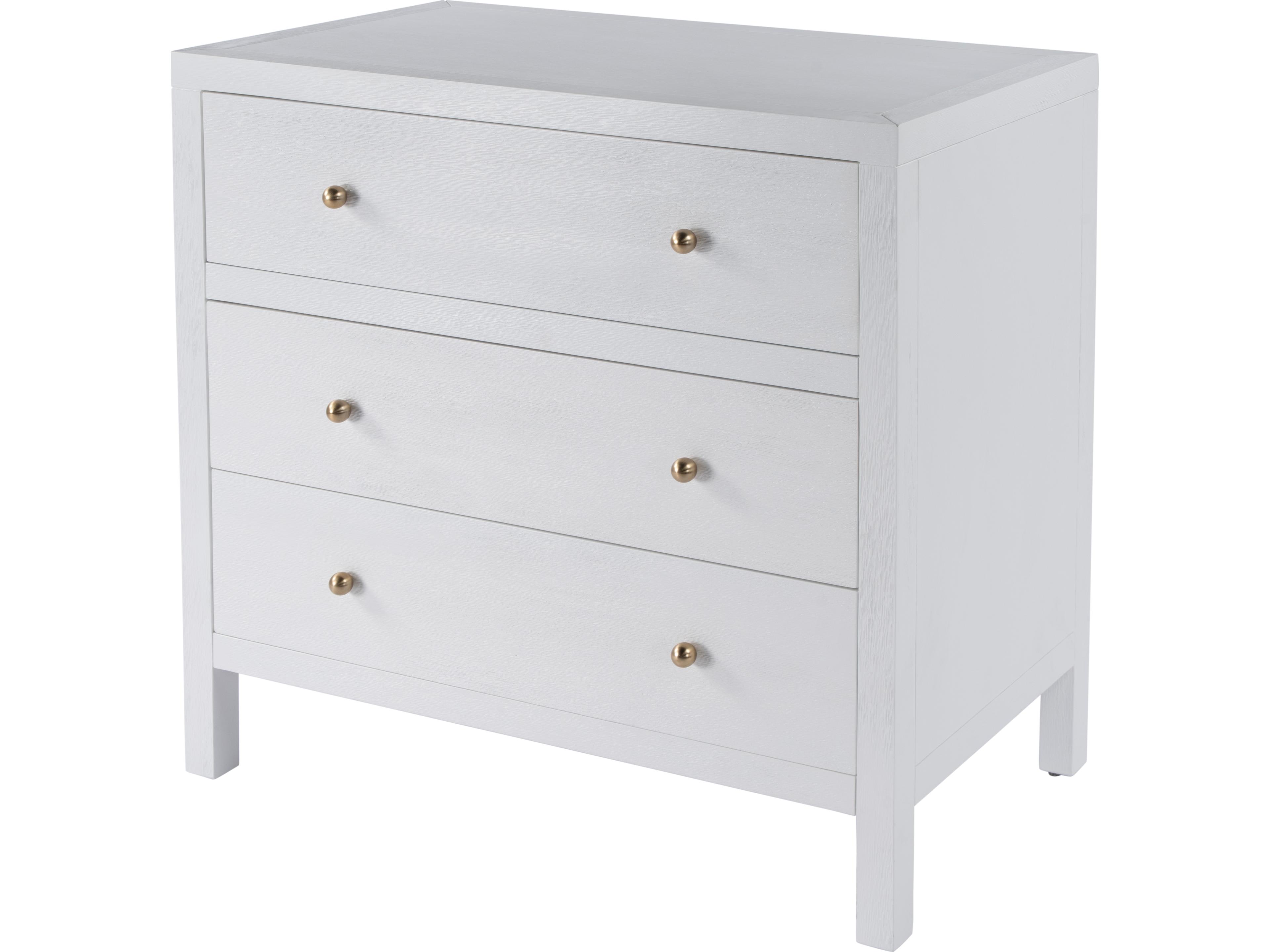 Butler Nora 3-Drawers Acacia Wood Dresser