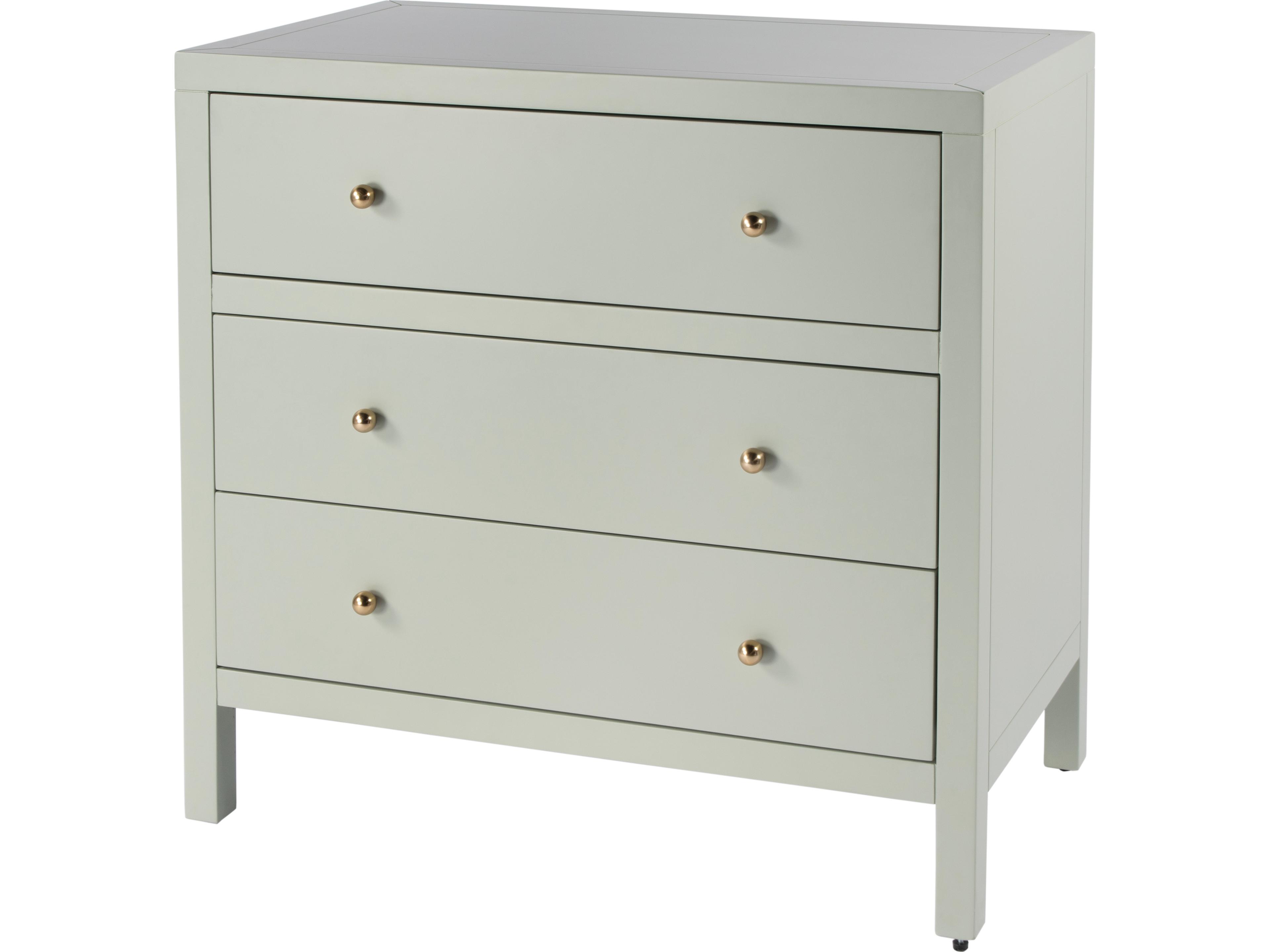 Nora 3-Drawers Acacia Wood Dresser