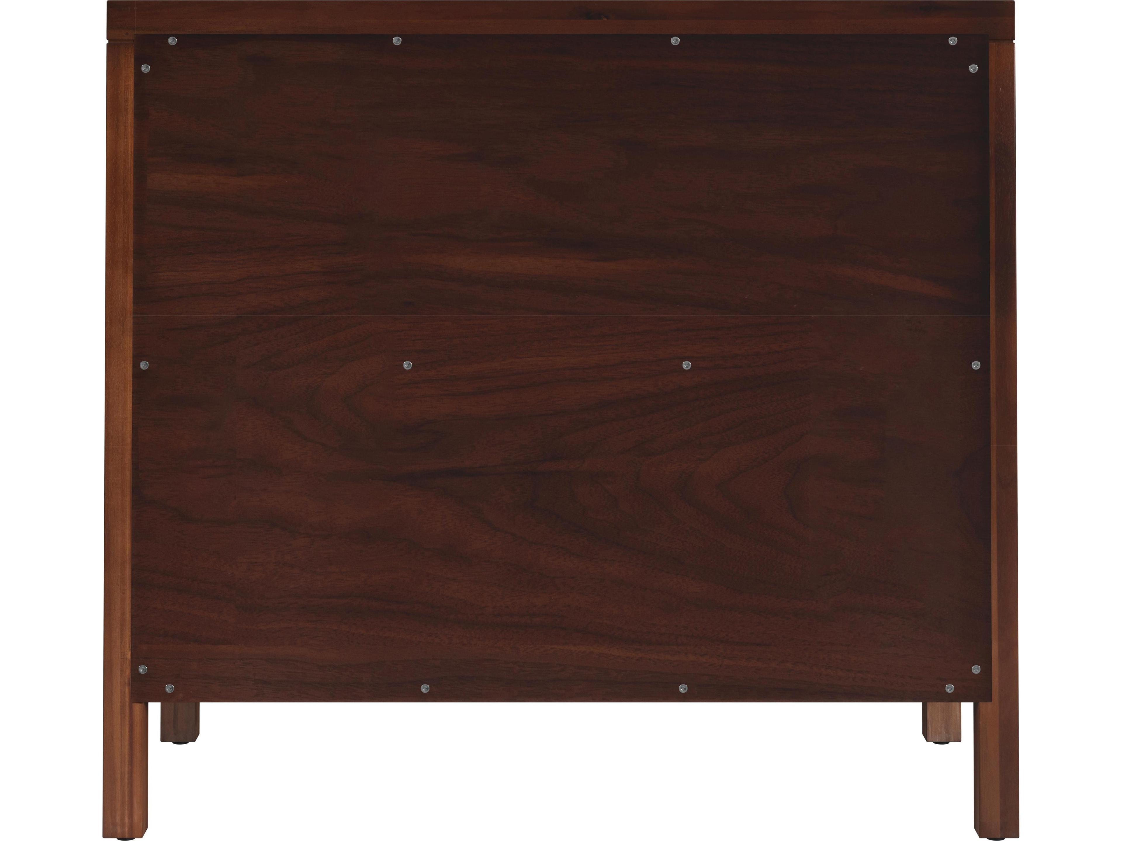 Butler Nora 3-Drawers Brown Acacia Wood Dresser