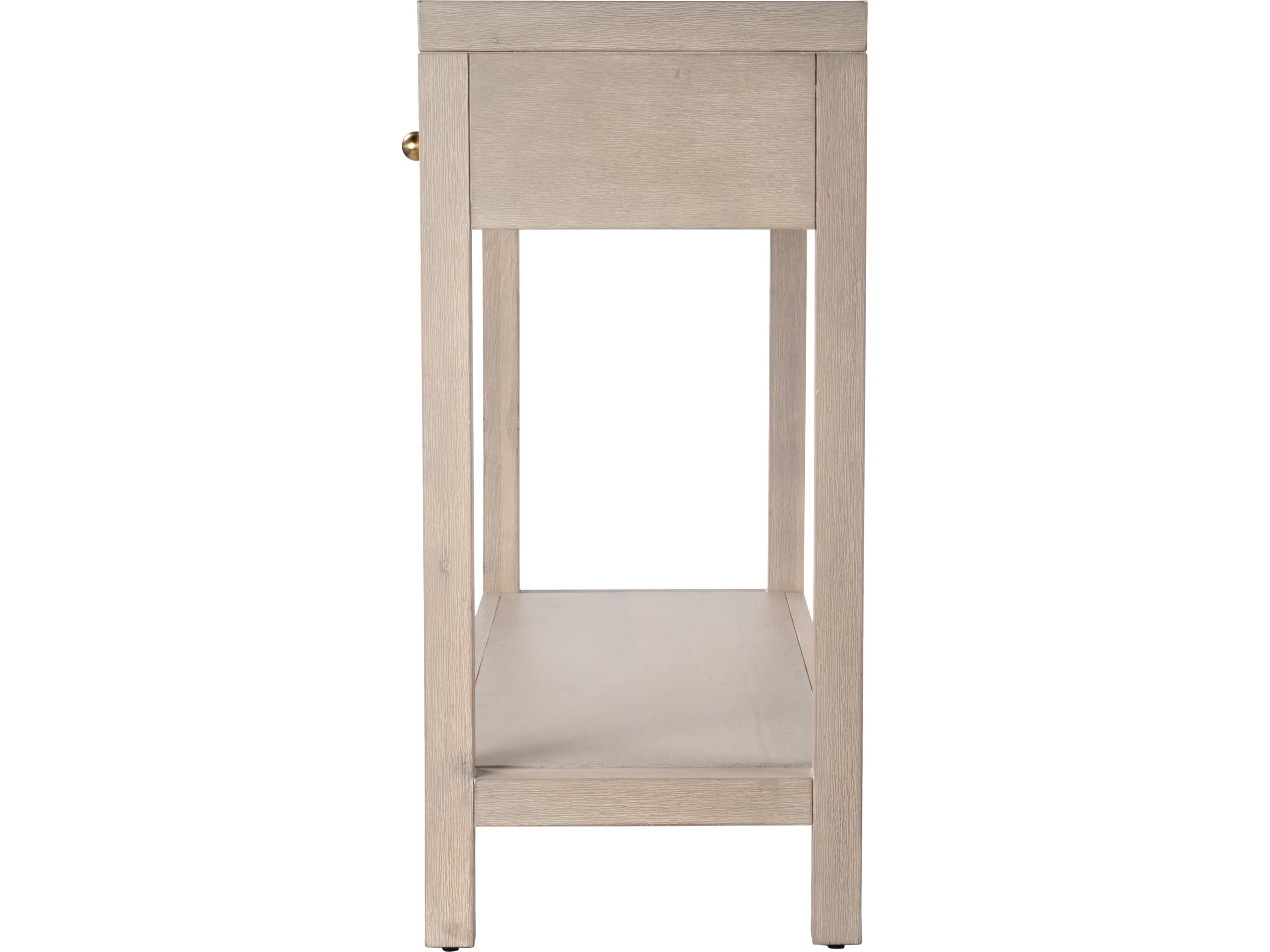 Butler Nora Rectangular Wood Antique Taupe Console Table