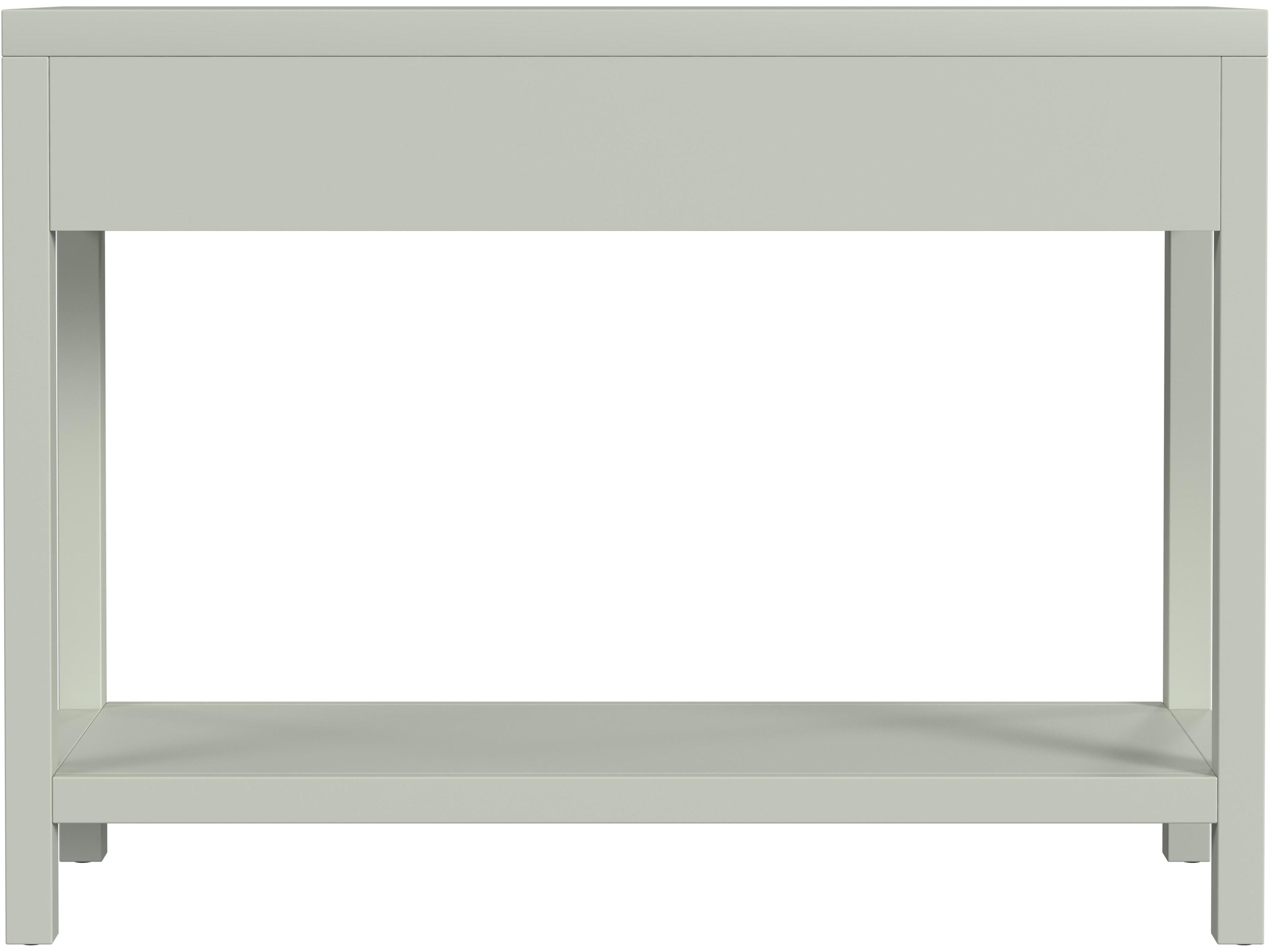 Butler Nora Rectangular Wood Sage Green Console Table