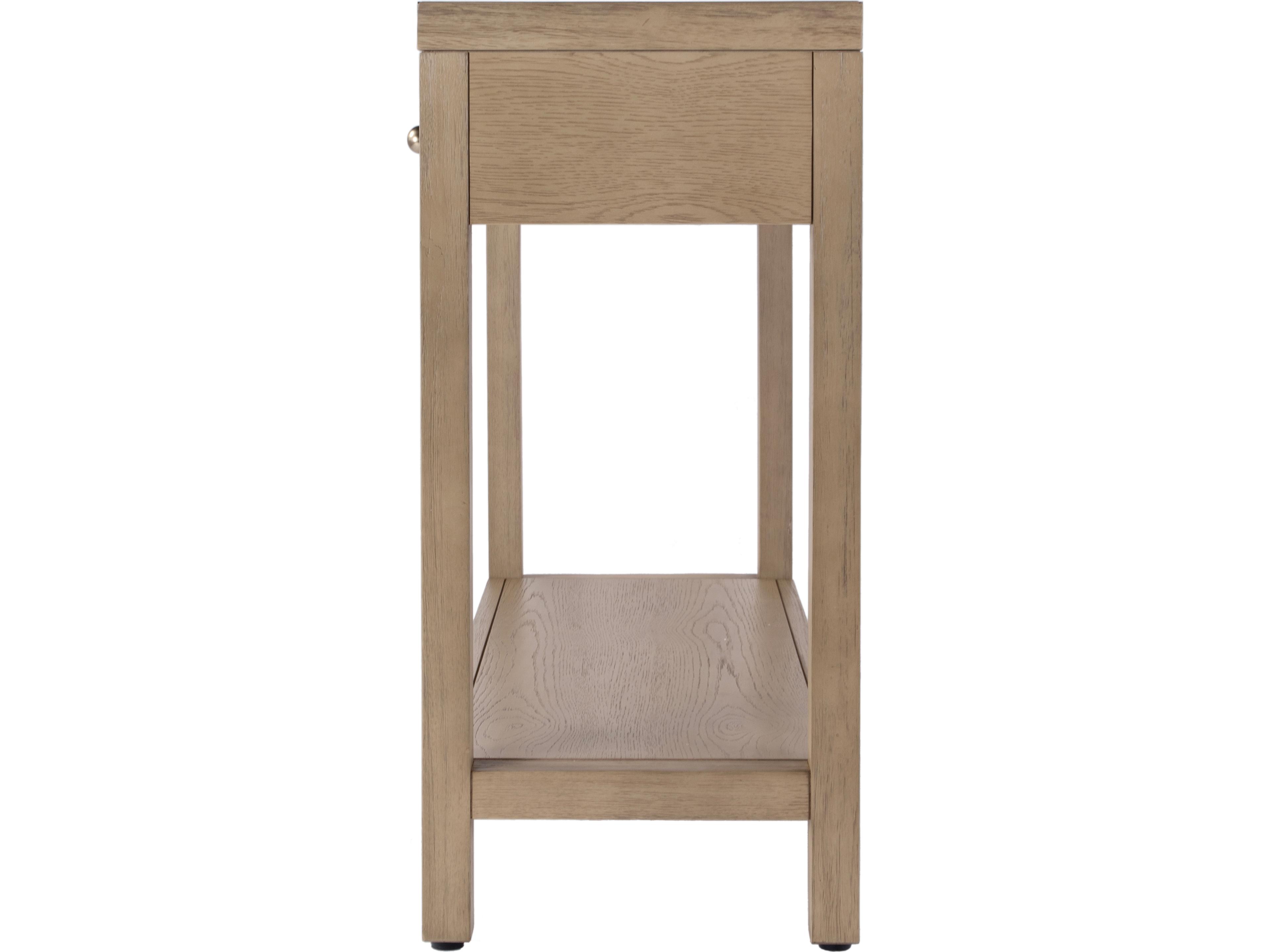 Butler Nora Rectangular Wood Light Oak Console Table