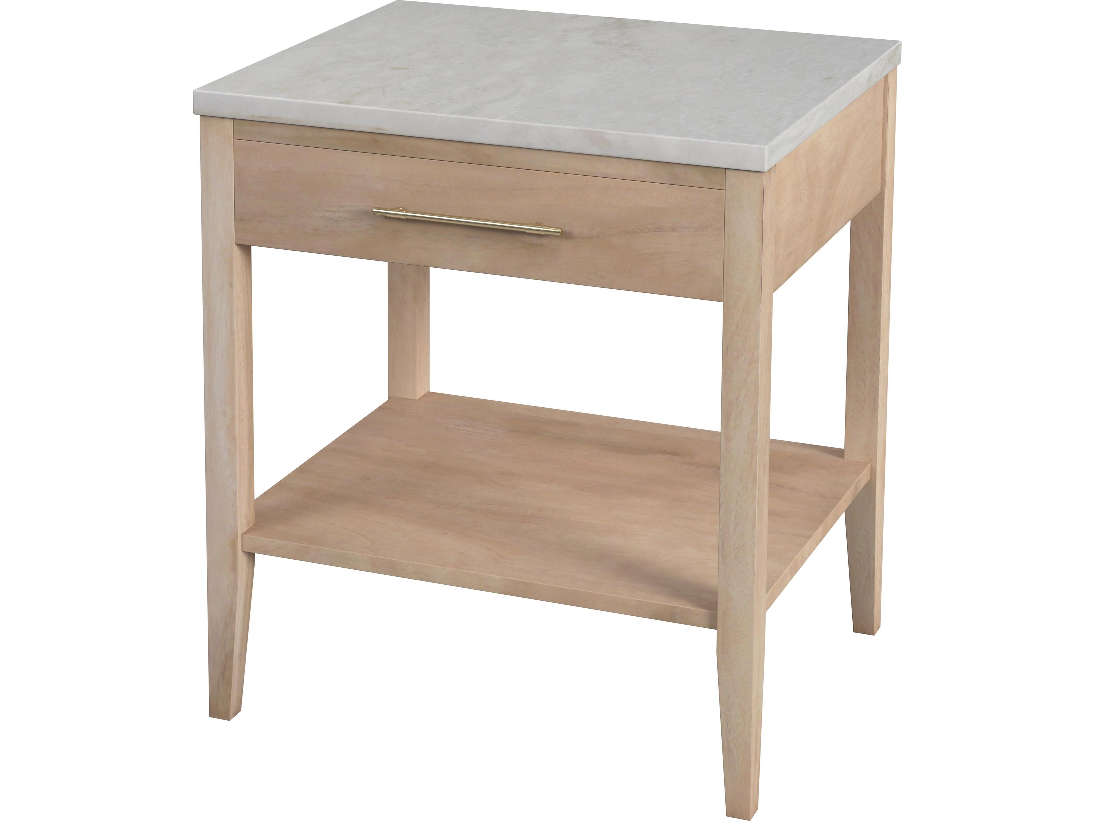 Mayfair 1-Drawer Solid Wood Nightstand