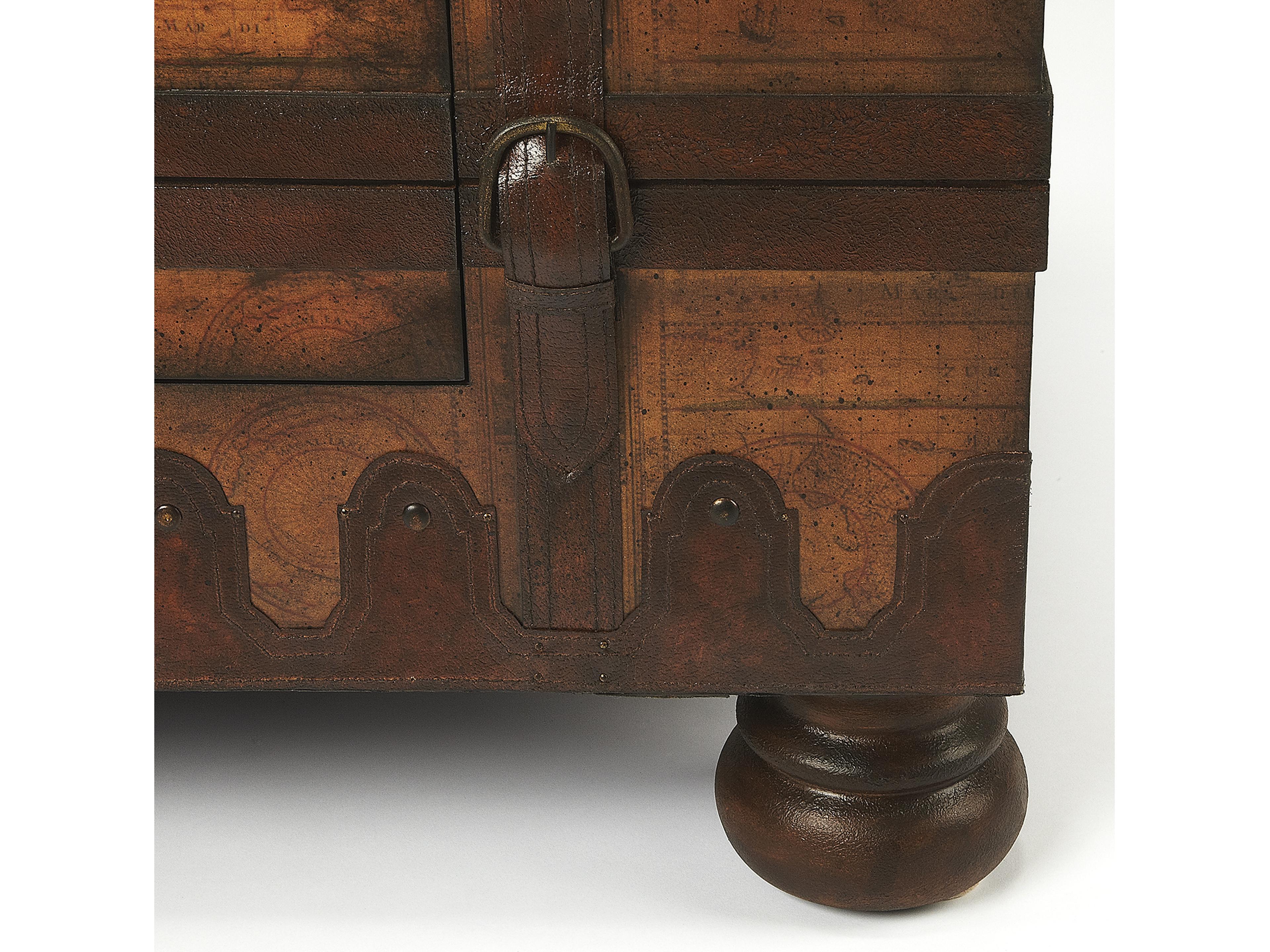 Butler Vasco Rectangular Wood Heritage Coffee Table