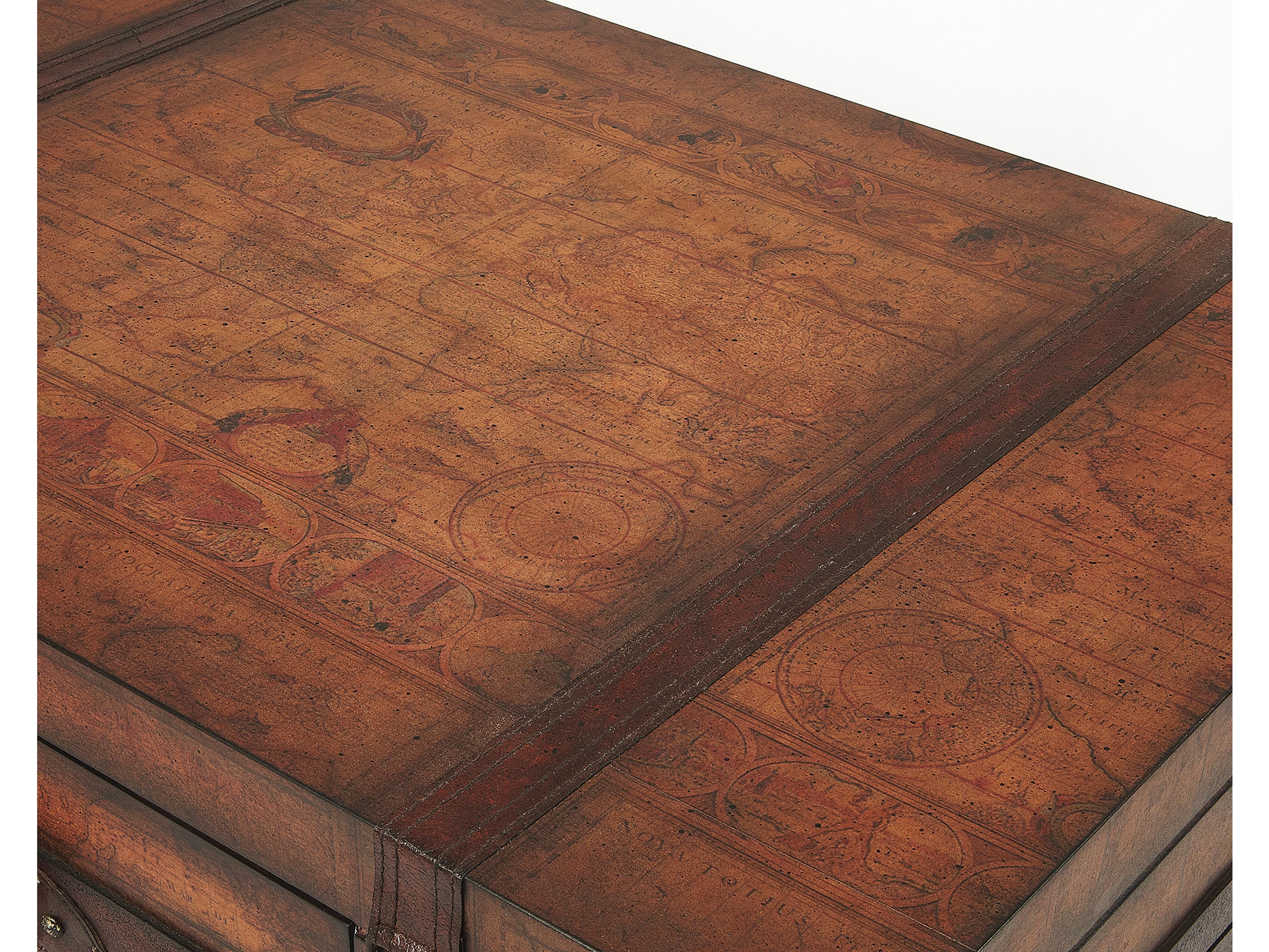 Butler Vasco Rectangular Wood Heritage Coffee Table