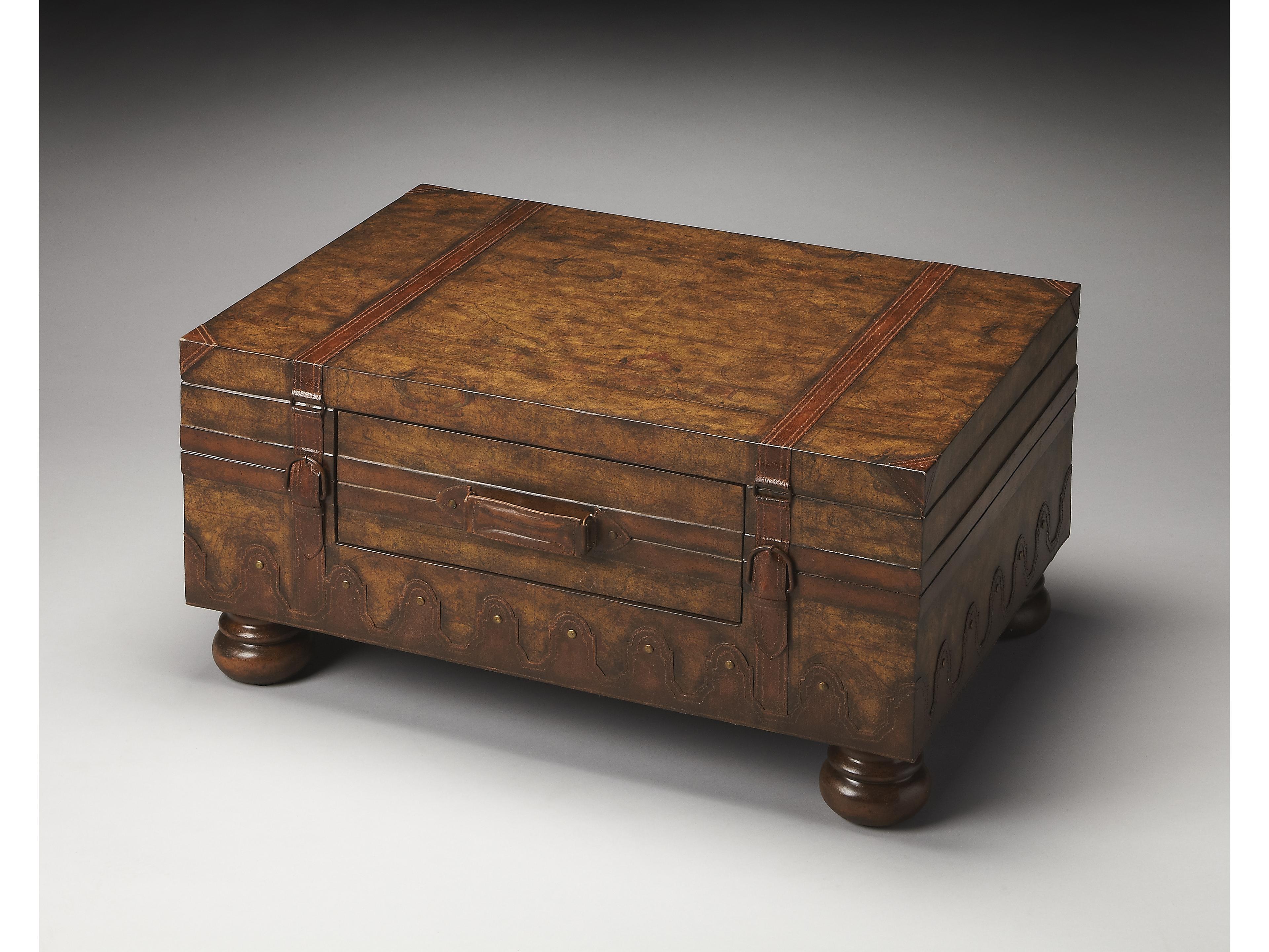 Butler Vasco Rectangular Wood Heritage Coffee Table