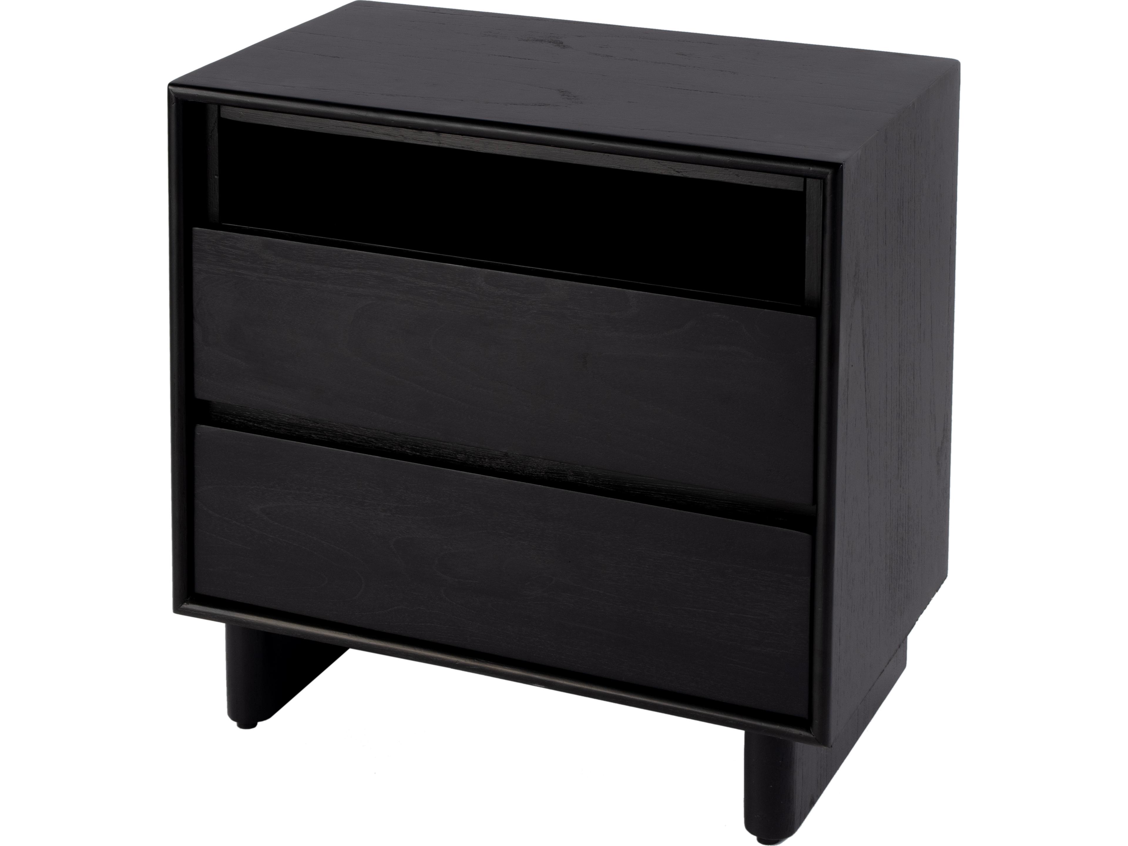 Halmstad 2-Drawers Mindi Wood Nightstand