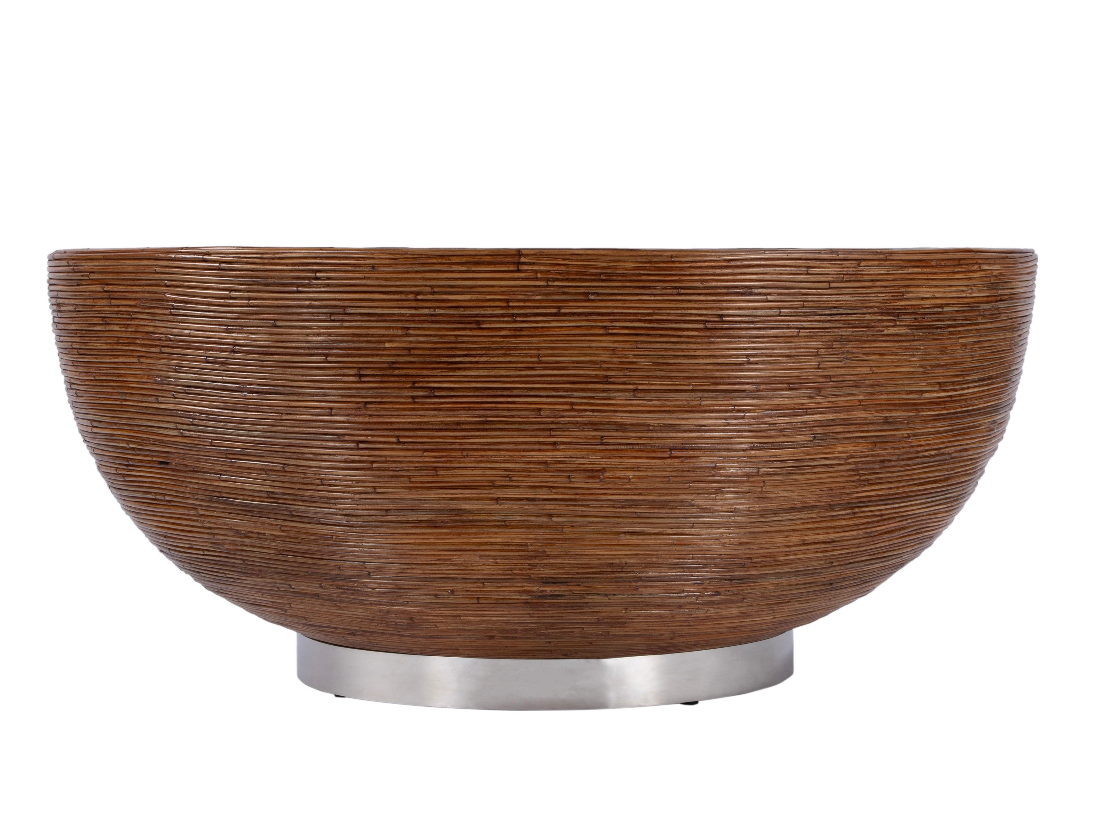 Butler Harding Round Wood Brown Coffee Table