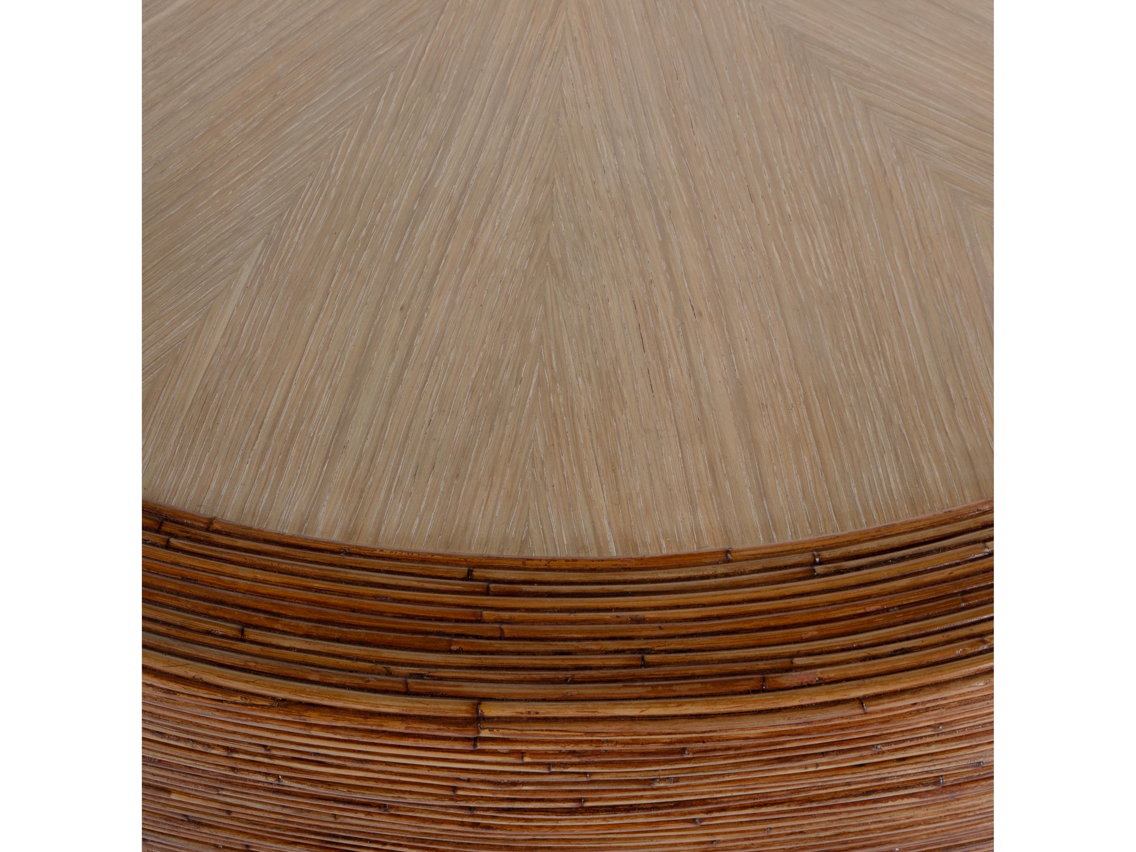 Butler Harding Round Wood Brown Coffee Table